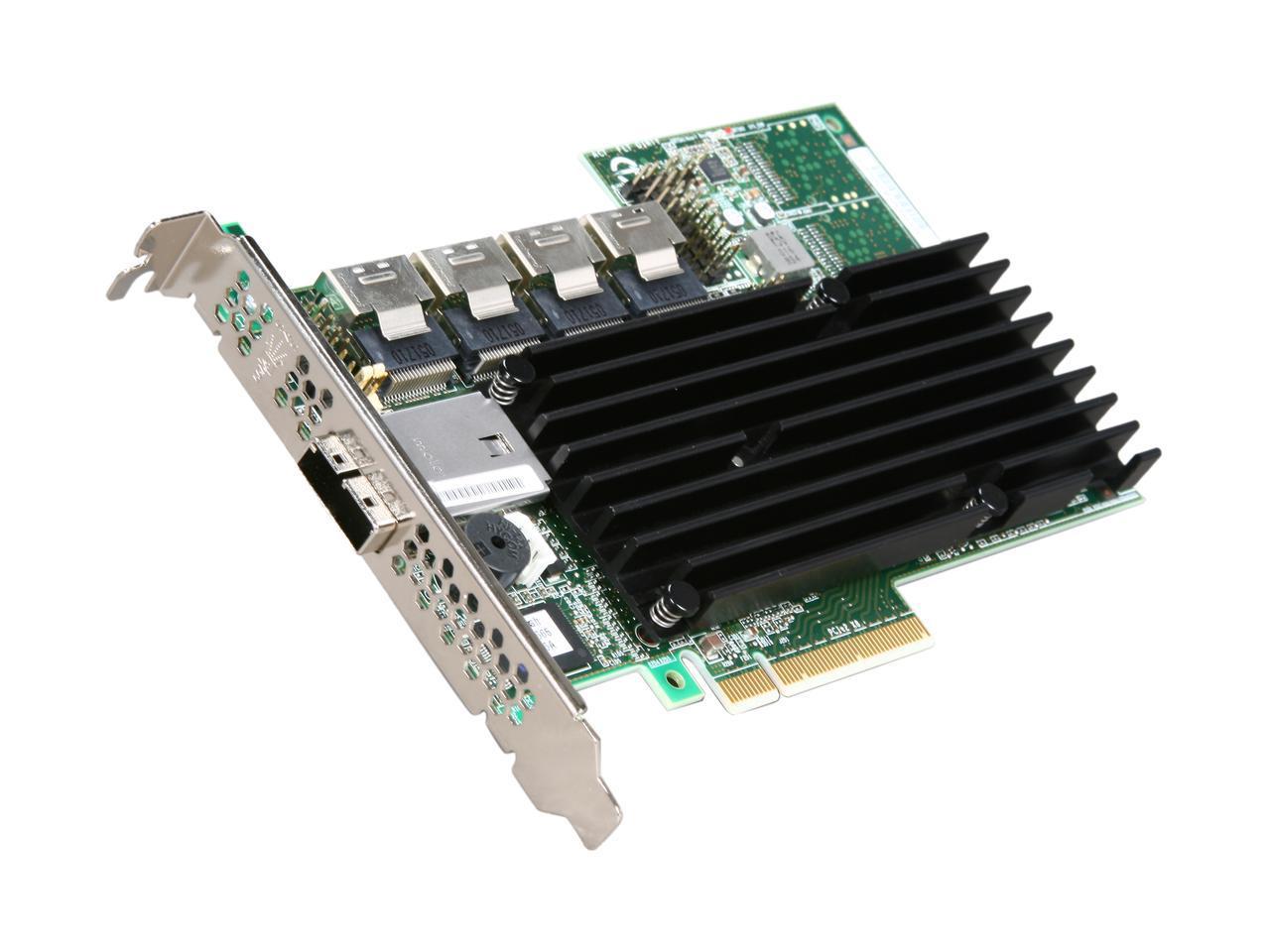 3ware 9750-16i4e (LSI00252) 20 Ports SATA/SAS 6Gb/s PCIe 2.0 w/512 MB onboard memory Controller Card