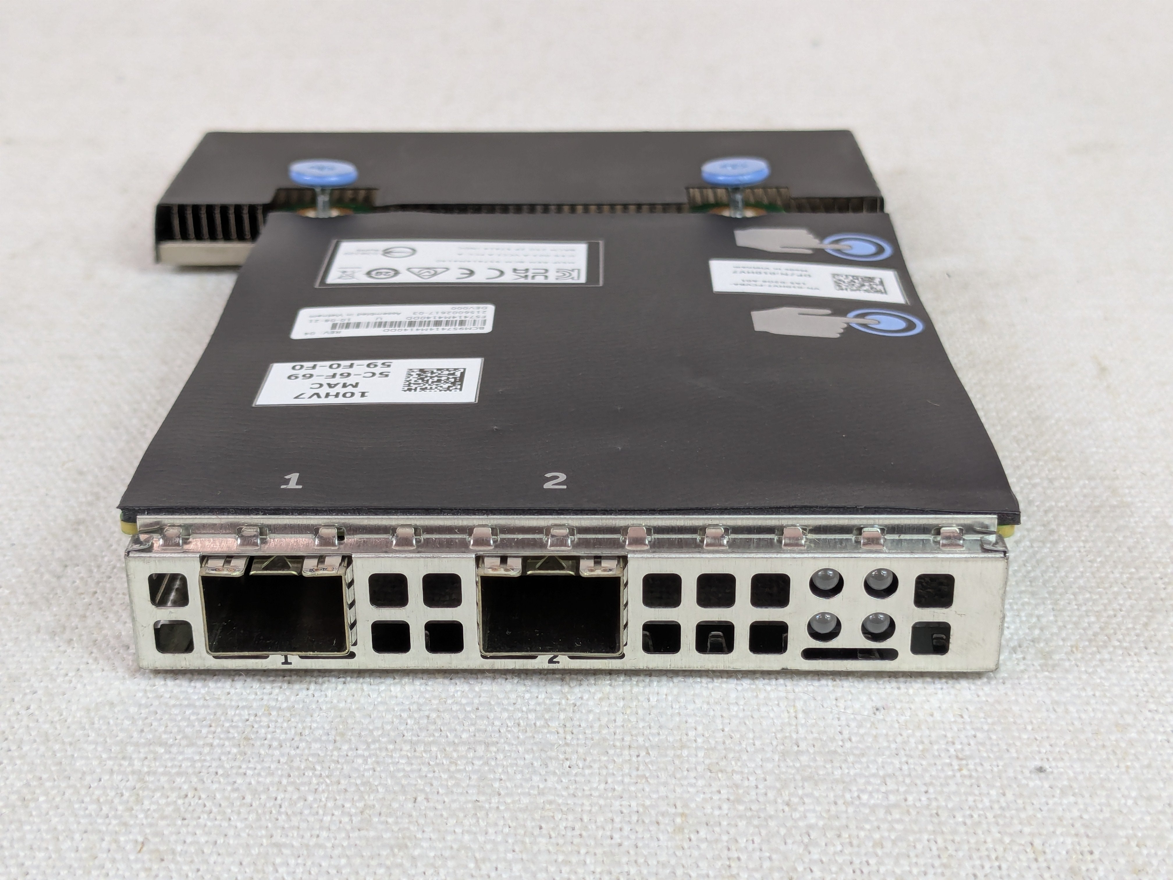 Dell 10HV7 Broadcom 57414 Dual Port 25Gb/s SFP28 Network Daughter Card