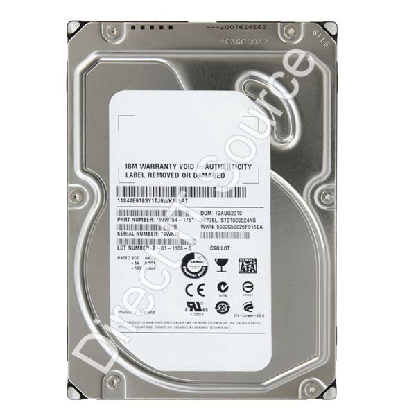 Seagate 1TB 7.2K SATA 3.0Gbps 3.5-inch Internal Hard Drive with 32MB Cache