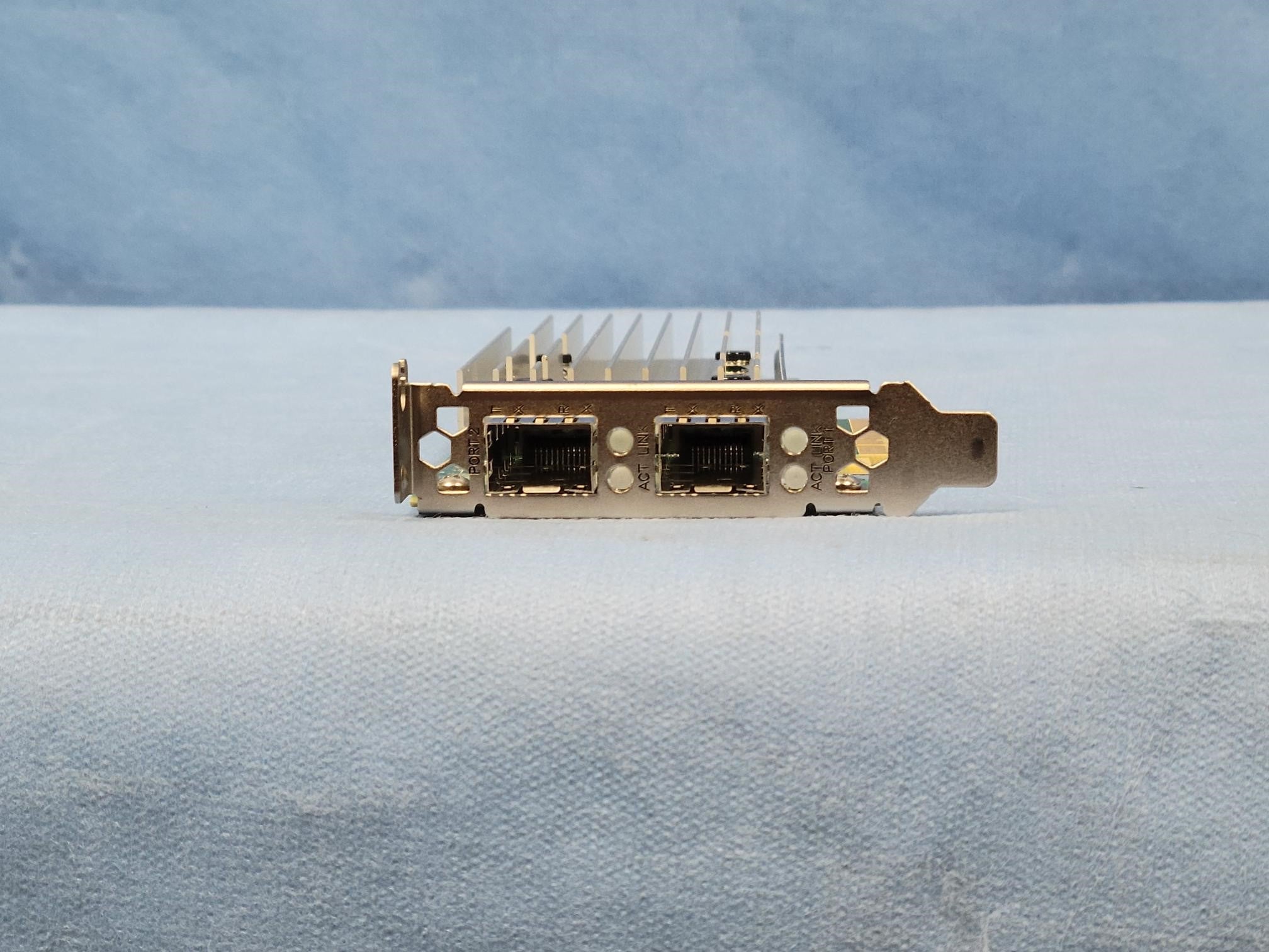 New Pull QLOGIC Dual-Port 10G SFP+ PCIe Low Profile Network Adapter QL41132HLCU