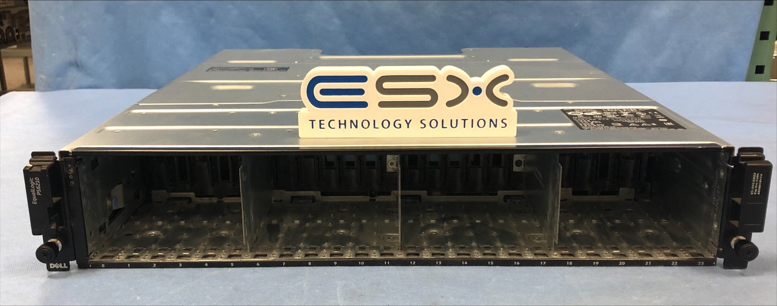 Dell EqualLogic PS6210 2U 24x 2.5” Storage Array Chassis w/ 2x PSU