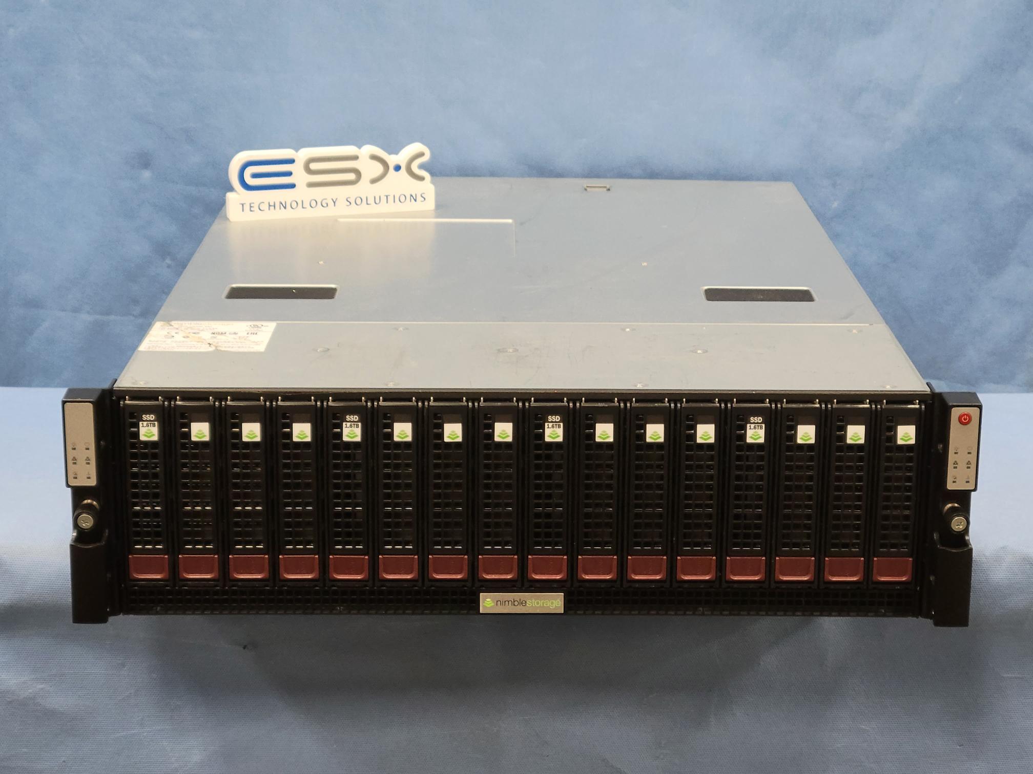 Nimble 3U, 16-Bay Gen 1 All Flash Expansion Shelf 4 x 1.6TB SSD ES1-AFS-6400