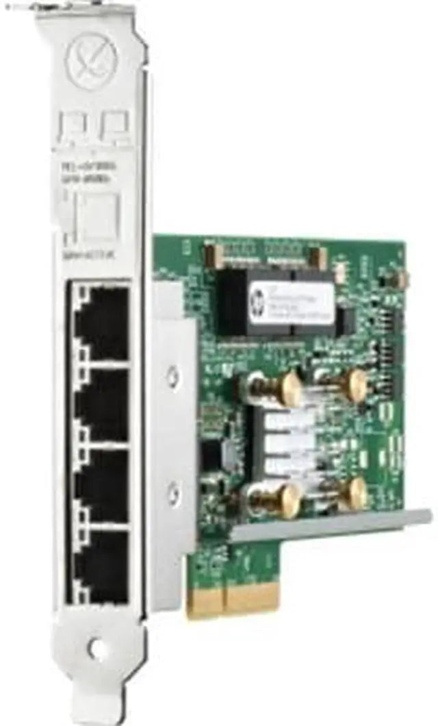HP 647594-B21 - 4-Port 331T Ethernet Adapter Rear View | Alo Tech Solutions