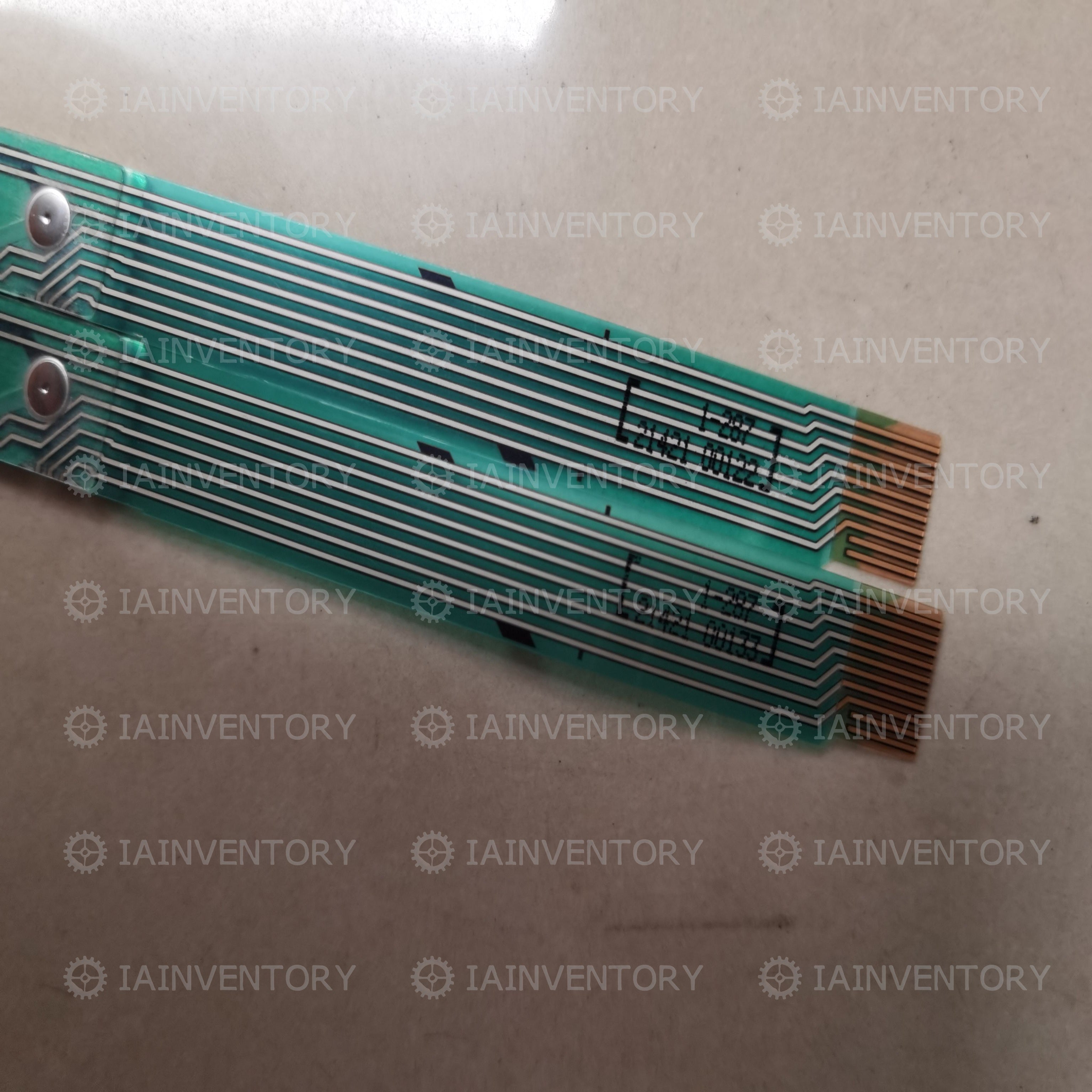 FANUC 7-key keyboard with ribbon cable A86L-0001-0287