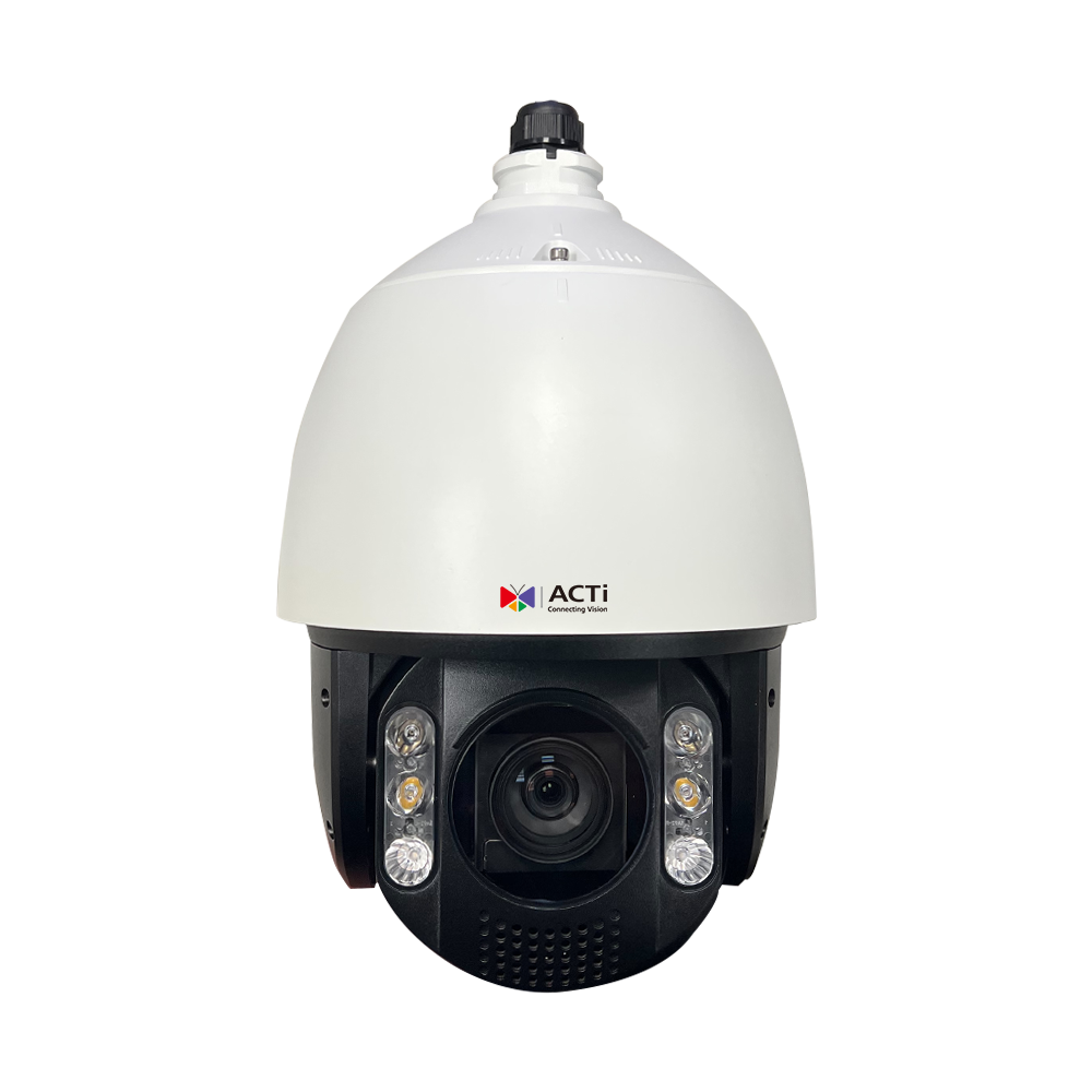 ACTi A967B 5MP Deep Learning AI ColorGuard 33x Outdoor PTZ with IR LED 250m, White LED 100m