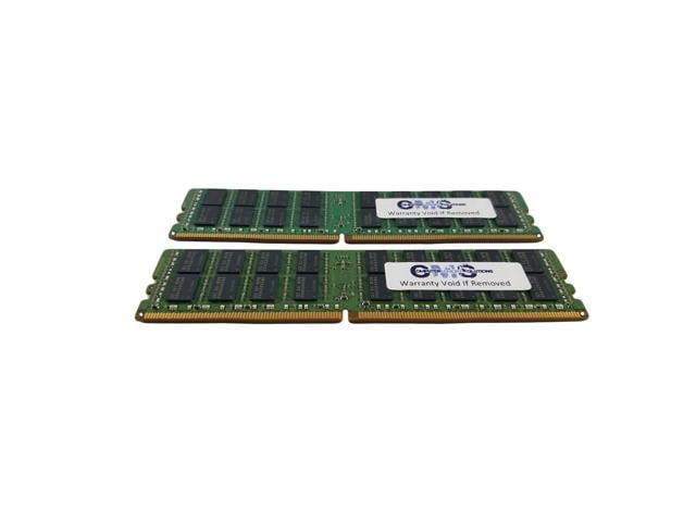 Alt view image 2 of 2 - CMS 32GB (2X16GB) DDR4 21300 2666MHZ ECC REGISTERED DIMM Memory Ram Compatible with HP/Compaq ProLiant DL360 Gen10 (G10), ProLiant DL380 Gen10 (G10), ProLiant ML350 Gen10 (G10) ECC Register - D60