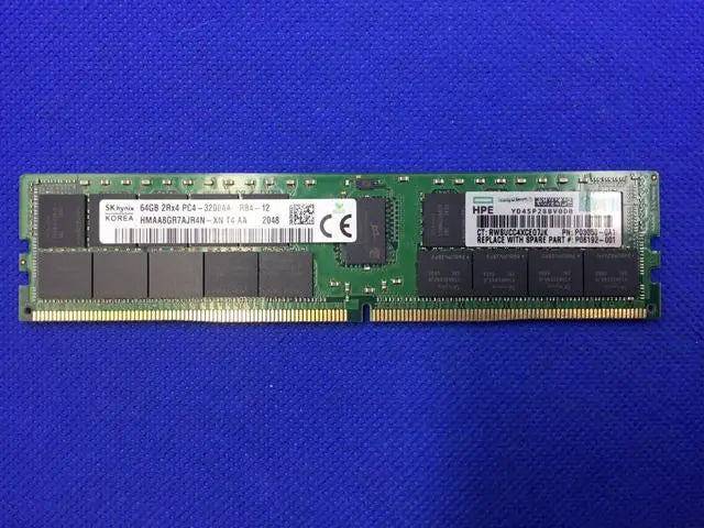 P03053-0A1 HPE 64GB 2RX4 DDR4-3200Mhz REGISTERED SMART MEMORY P00930-B21 - OEM