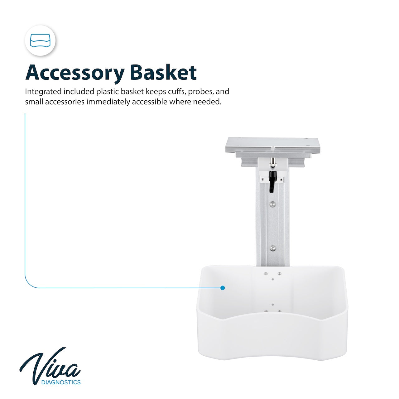 Wall Mount Bracket for Omni Spot Monitor