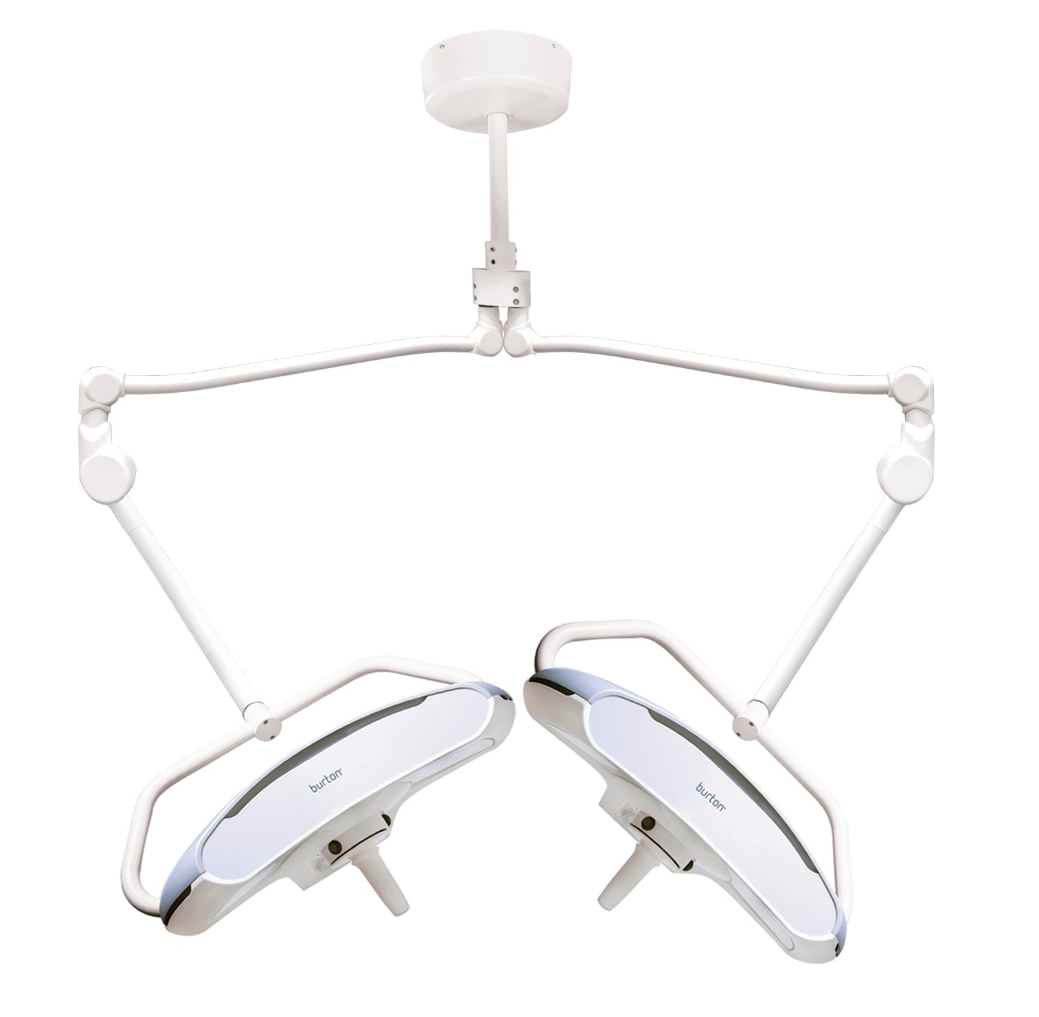 Burton AIM-HI-LED 100, Dual, Ceiling Mount, Surgical Light