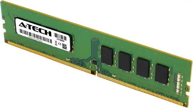 A-Tech 32GB DDR4 2666MHz DIMM PC4-21300 UDIMM Non-ECC Unbuffered CL19 2Rx8 1.2V 288-Pin Dual Rank Desktop Computer PC RAM Memory Upgrade Module