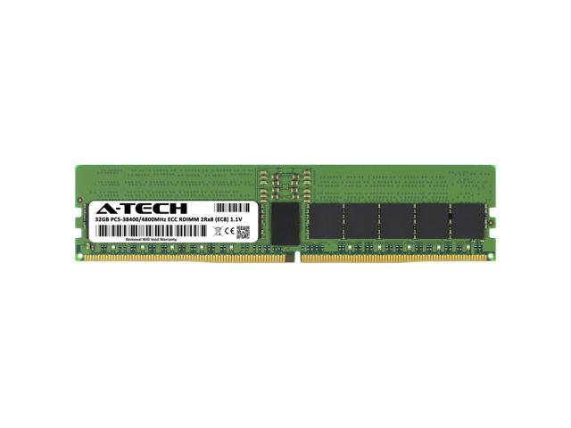 32GB RAM for Dell PowerEdge T560, R660, R660xs, R6615, R6625, R760, R760xa, R760xd2, R760xs, R7615, R7625, R860, R960 | DDR5 4800MHz EC8 RDIMM PC5-38400 2Rx8 ECC Registered Server Memory Single Module