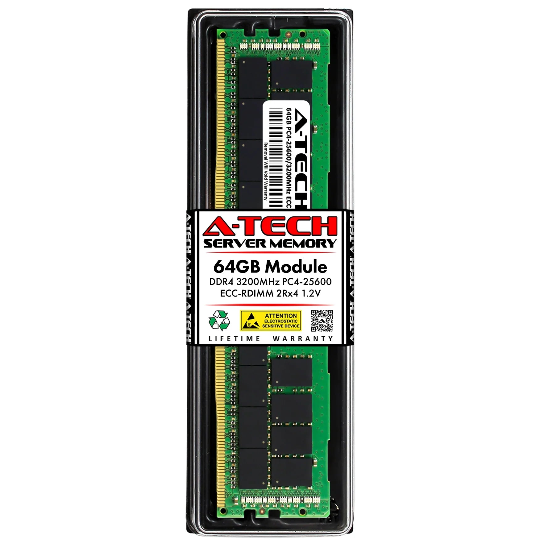 Dell PowerEdge R650xs Memory RAM | 64GB 2Rx4 DDR4 3200MHz (PC4-25600 RDIMM