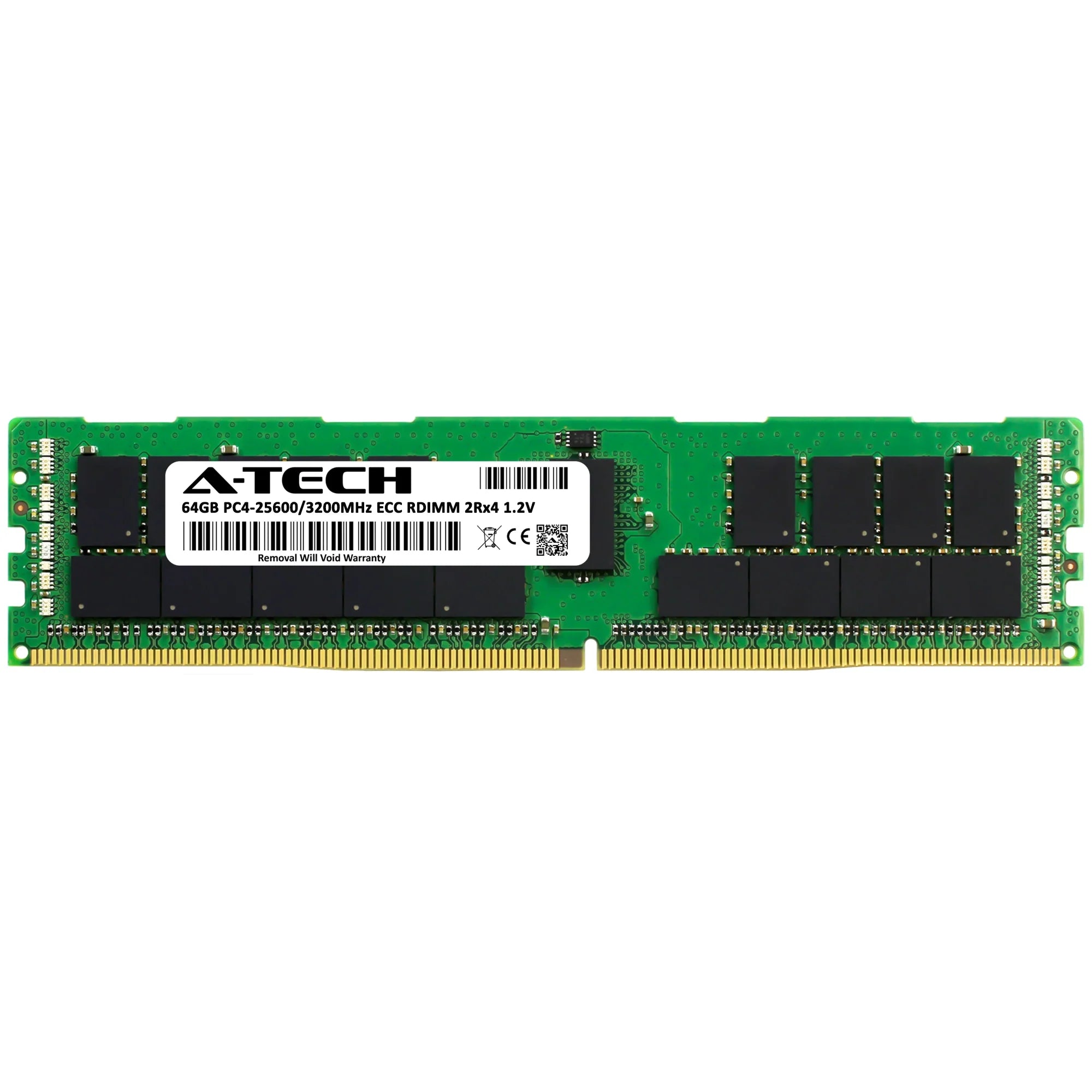 Dell PowerEdge R650xs Memory RAM | 64GB 2Rx4 DDR4 3200MHz (PC4-25600 RDIMM