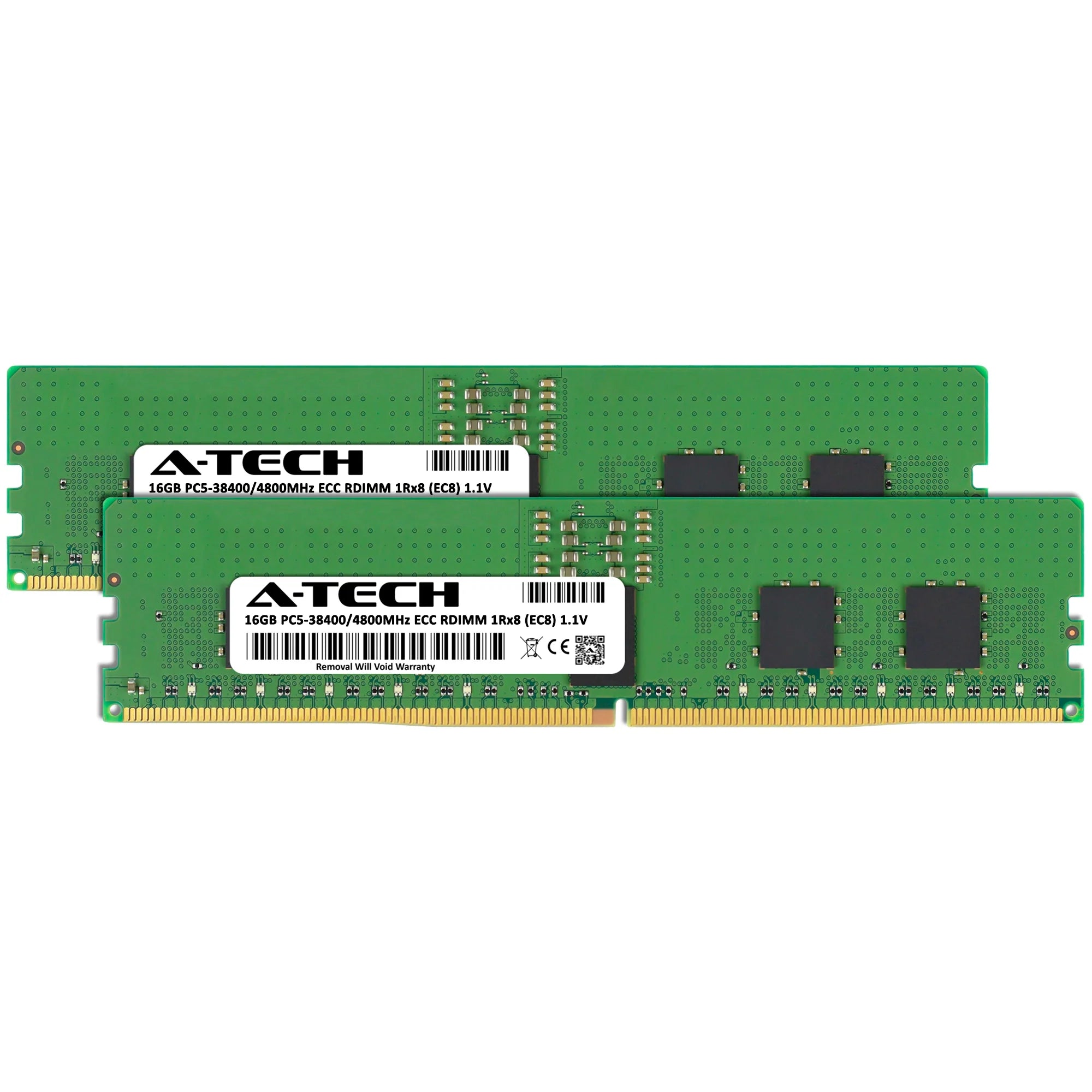 Dell PowerEdge R760xs Memory RAM | 32GB Kit (2x16GB 1Rx8 DDR5 4800MHz (PC5-38400 EC8 RDIMM