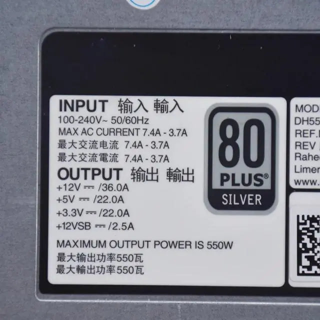 DELL R520 T420 550W Power Supply 096R8Y DH550E-S1 DPS-550PB F550E-S0 2G4WR