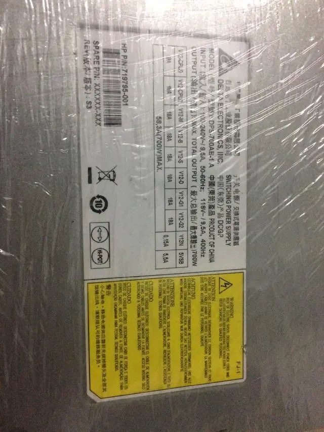 For HP Z440 700W workstation power supply 719795-004 858854-001 DPS-700A