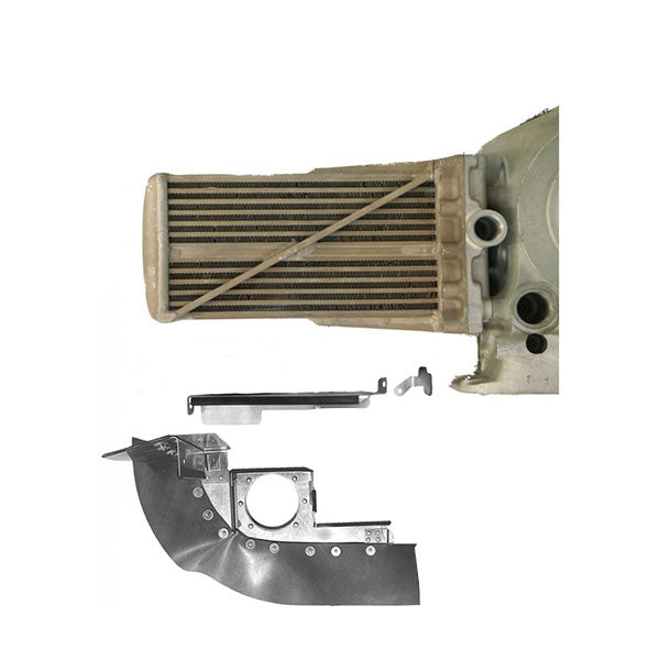 Cessna 180 1956-81 182 58-73 Package C Engine Baffle Kit, Powder Coat, Blue Seals