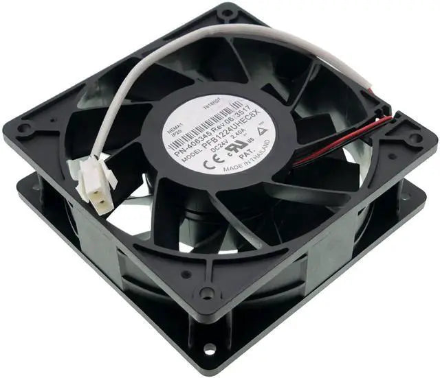 Cooling Fan for PFB1224UHEC8X PN-406345 Rev06 2217 DC 24V 2.40A 12CM Size :120×120×38mm 5500RPM