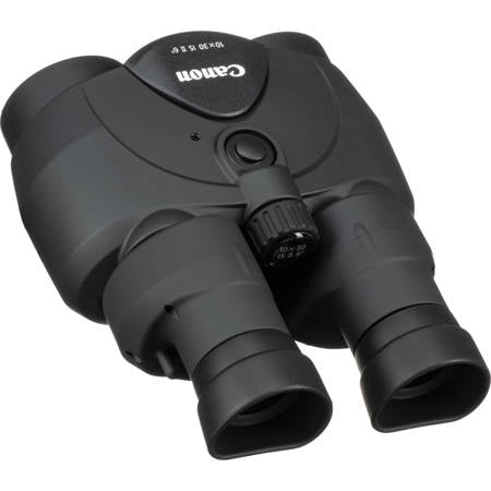 Canon 10x30 IS II Image Stabilized Weather Resistant Porro Prism Binocular with 6.0 Degree Angle of View, Black