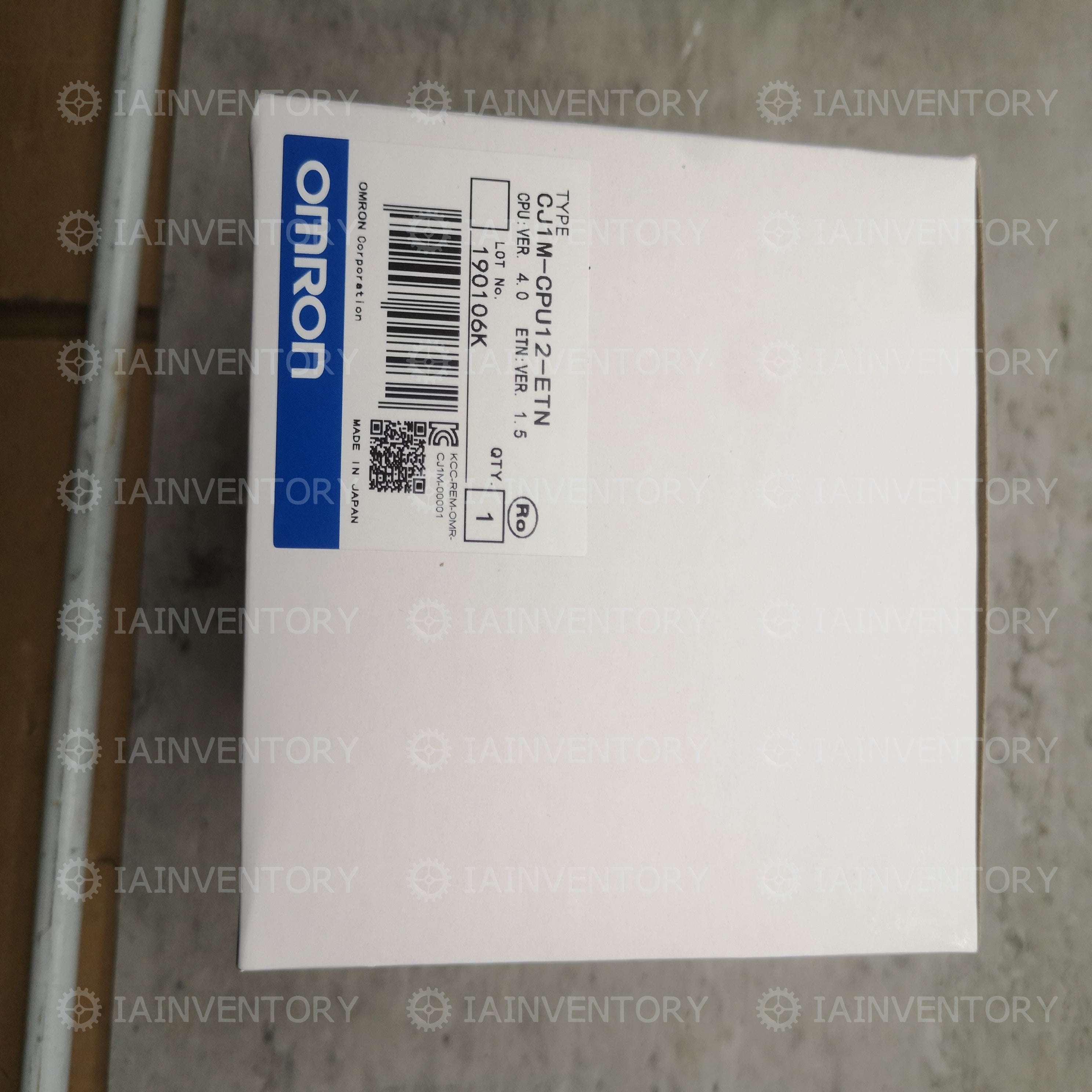 OMRON PLC CJ1M-CPU12-ETN CJ1MCPU12ETN
