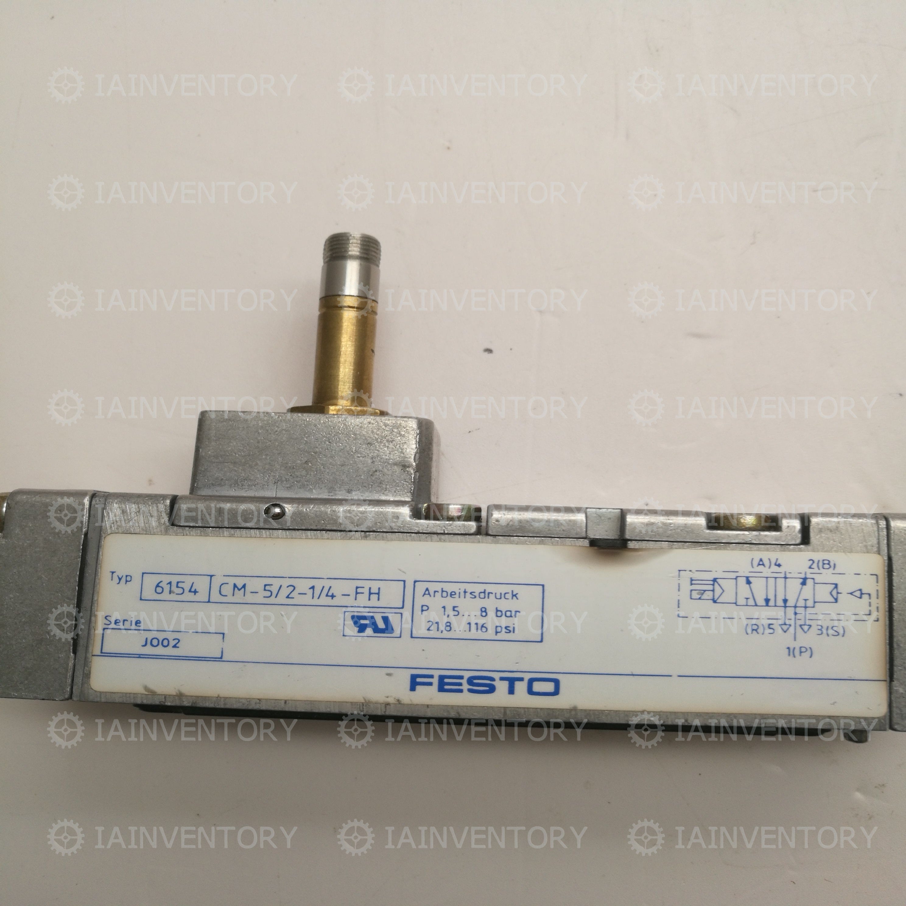 FESTO CM-5/2-1/4-FH 6154 Solenoid Valve