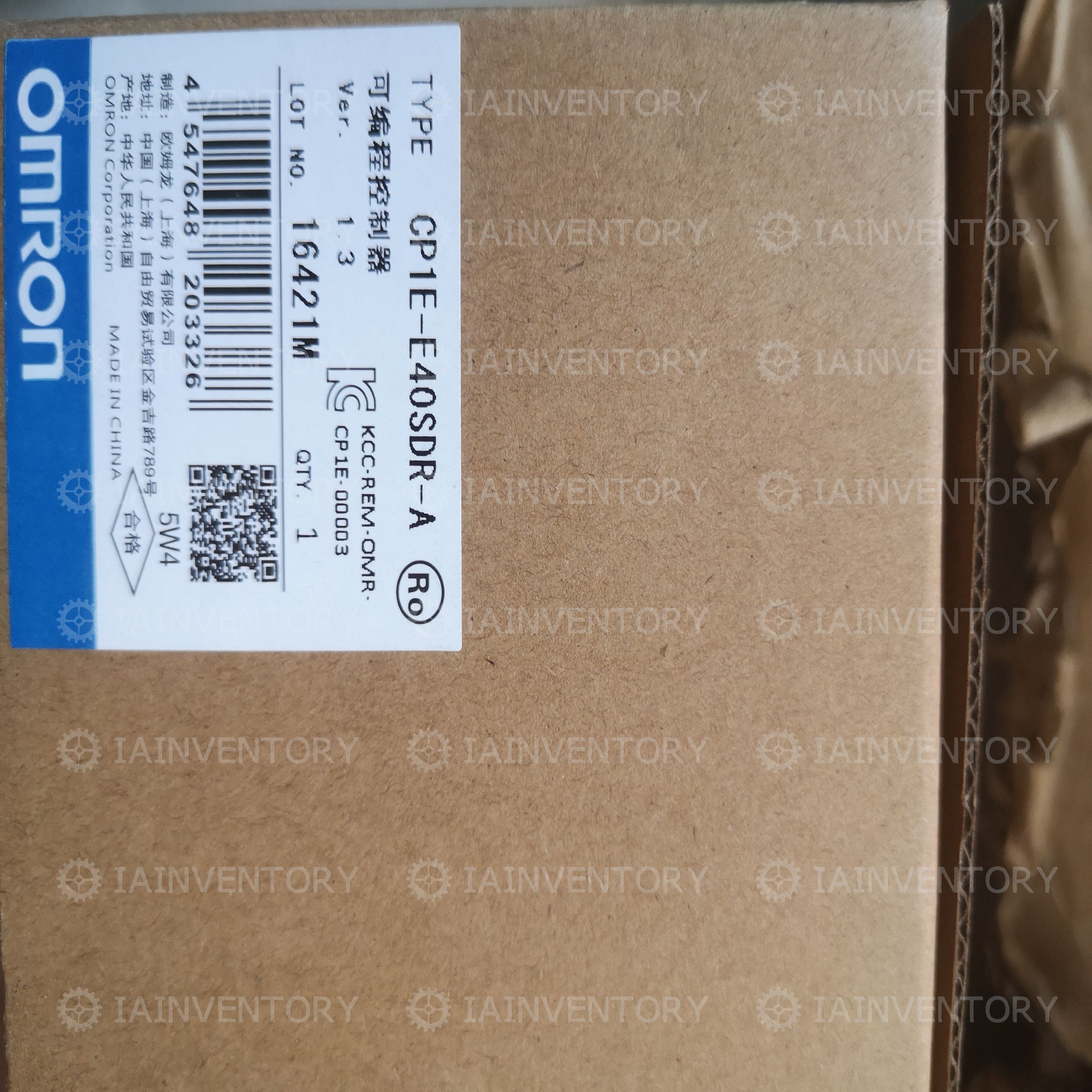 Omron CP1E-E40SDR-A PLC Module