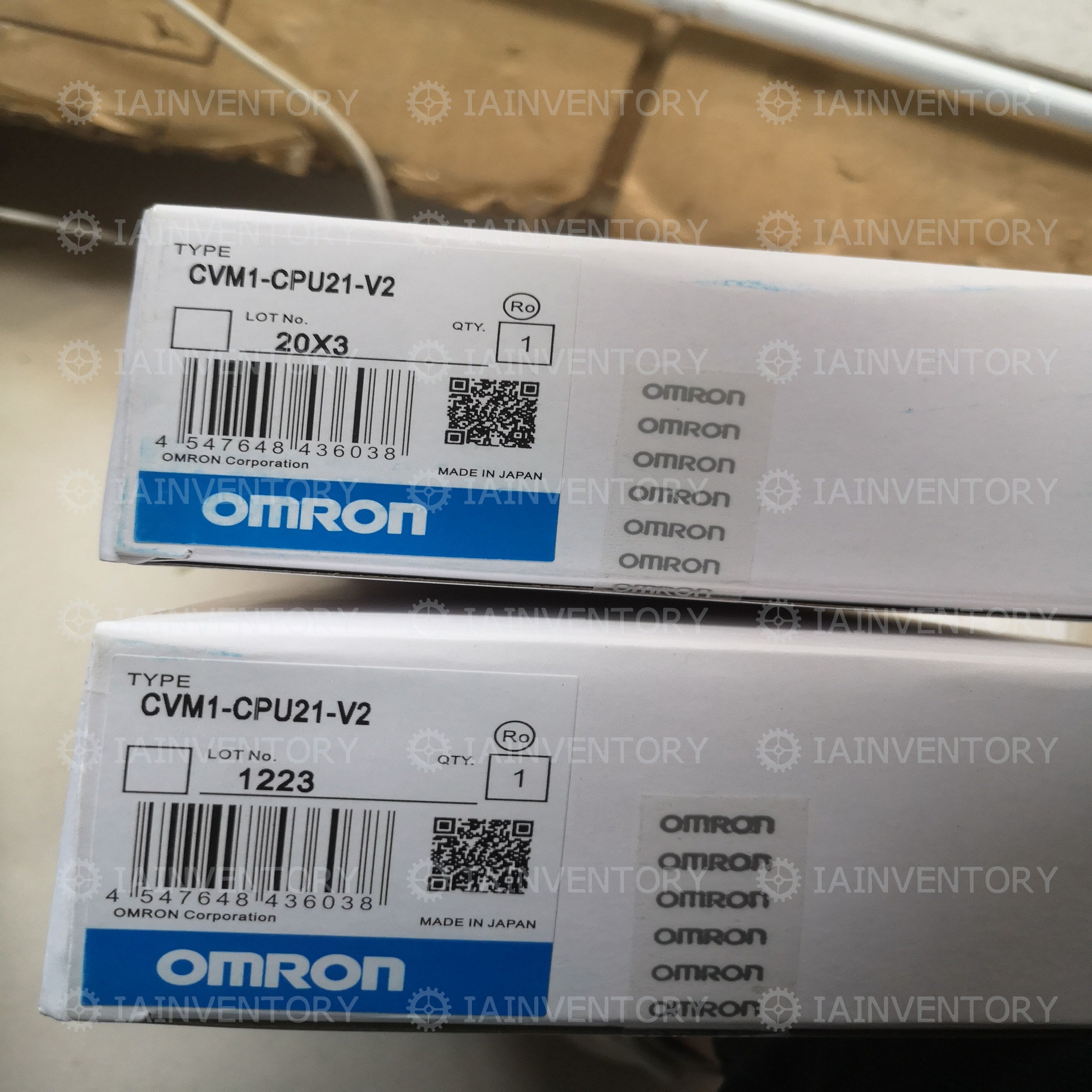 OMRON CVM1-CPU21-V2 PLC MODULE