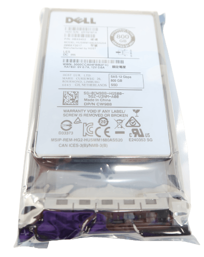 Dell CW988 HUSMM1680ASS204 - 800GB SAS 12G MLC SSD | Alo Tech Solutions