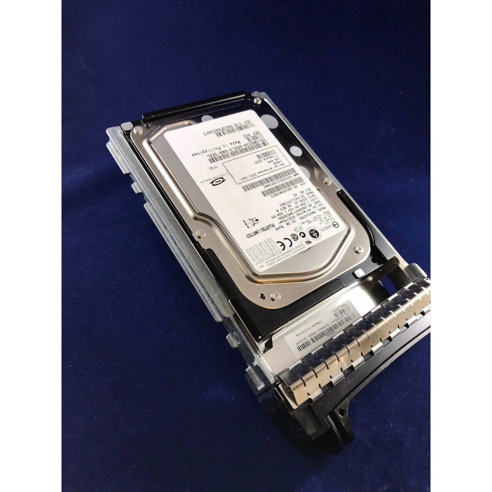 DELL M8034 MAX3147RC CA06697-B40300DL 146GB 15K SAS HOT PLUG HARD DRIVE 102646059333