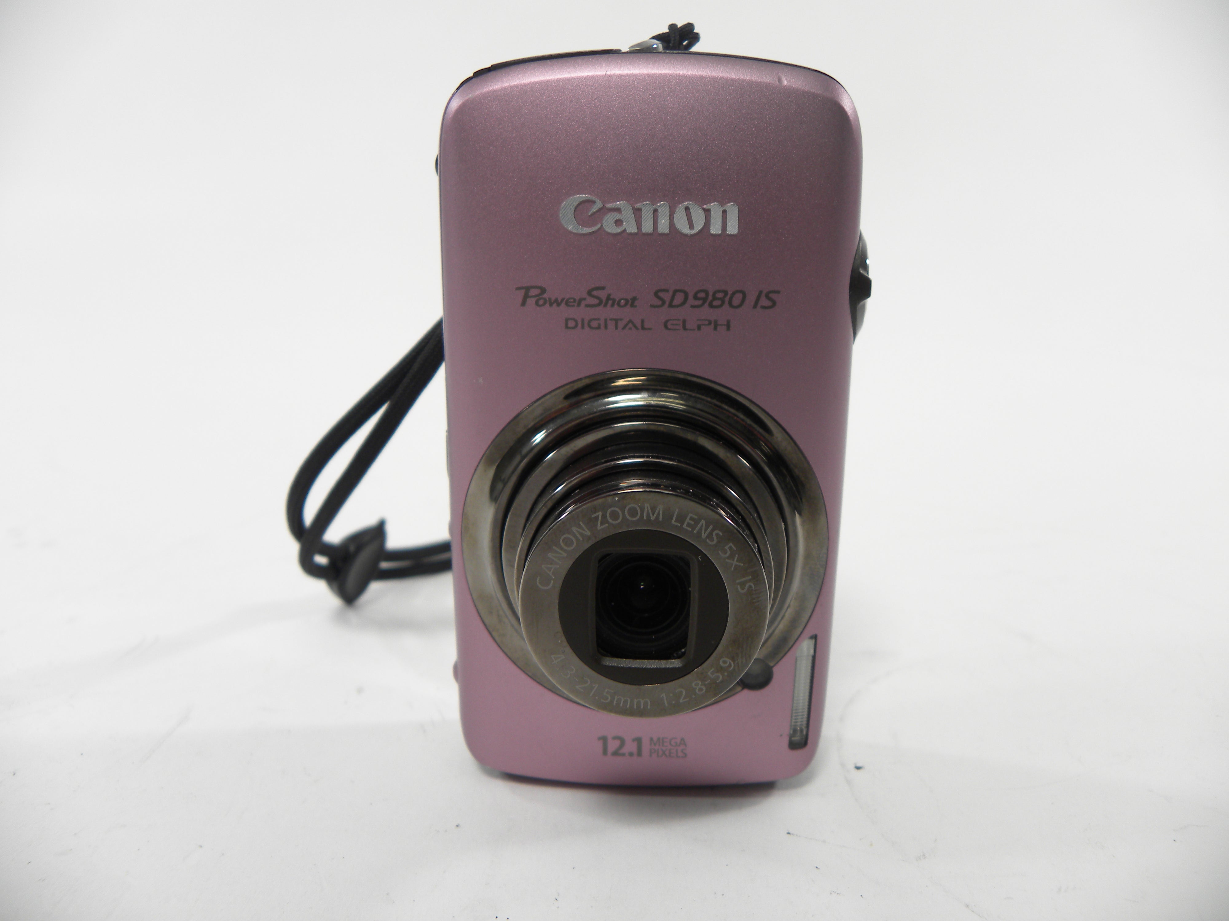 Canon Power Shot Digital Elph SD980 IS 12.1mp camera AS IS