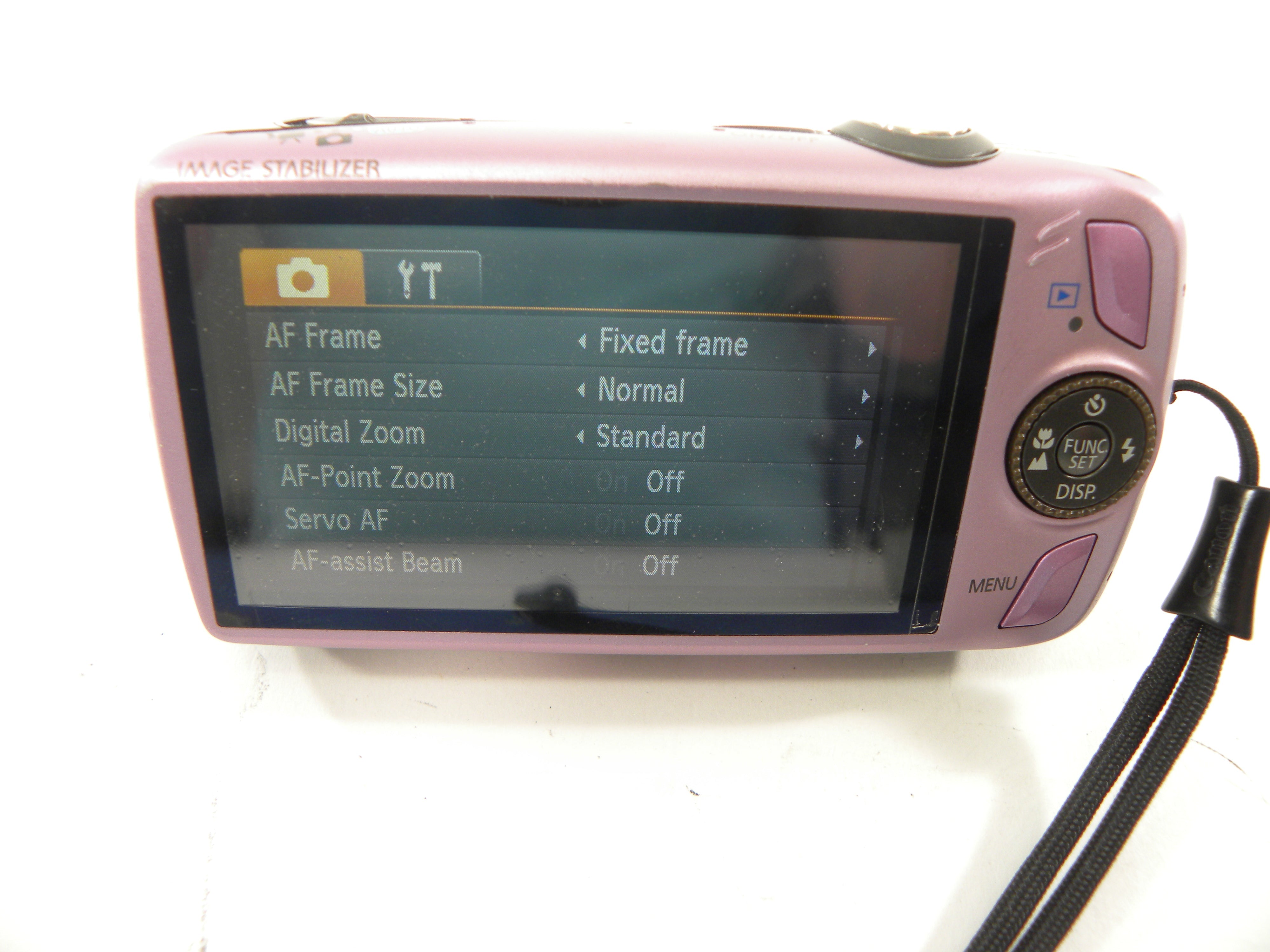 Canon Power Shot Digital Elph SD980 IS 12.1mp camera AS IS