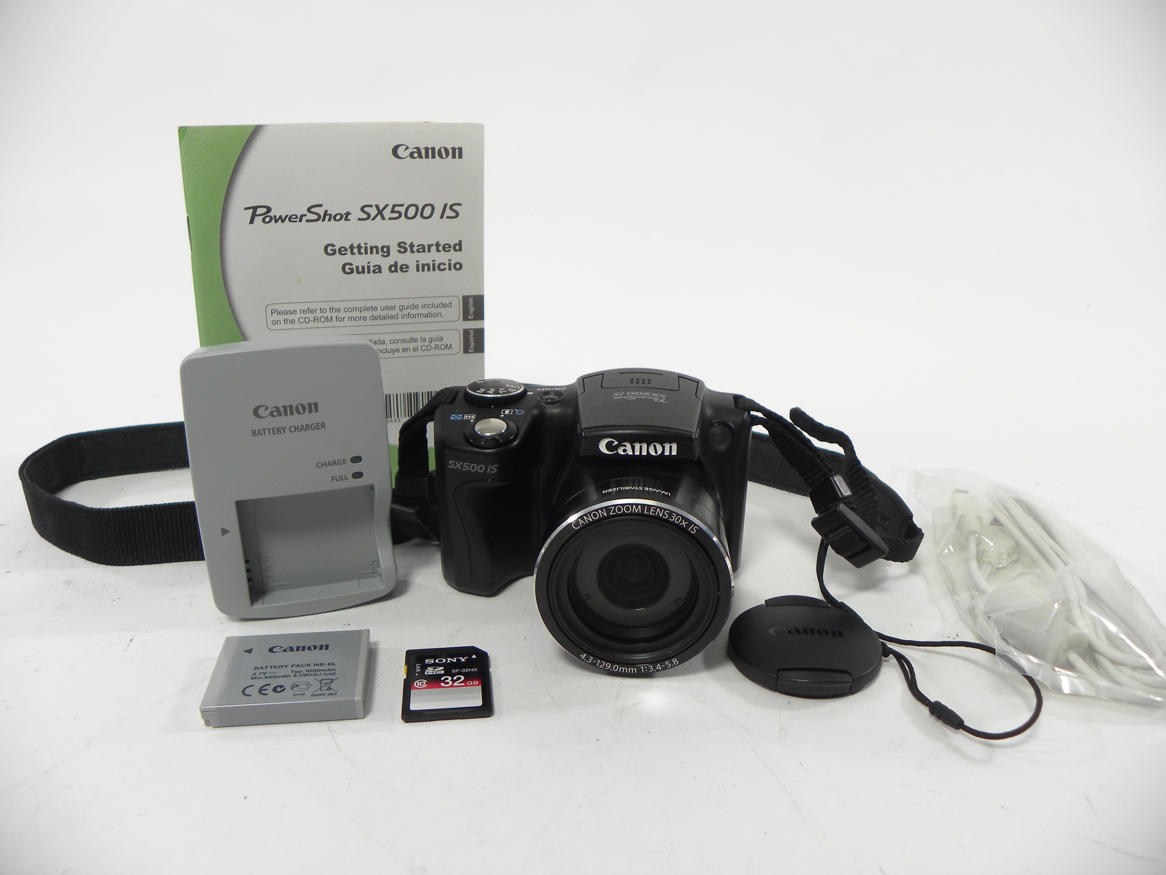 Canon Power Shot SX500 IS 16.0mp Digital Camera