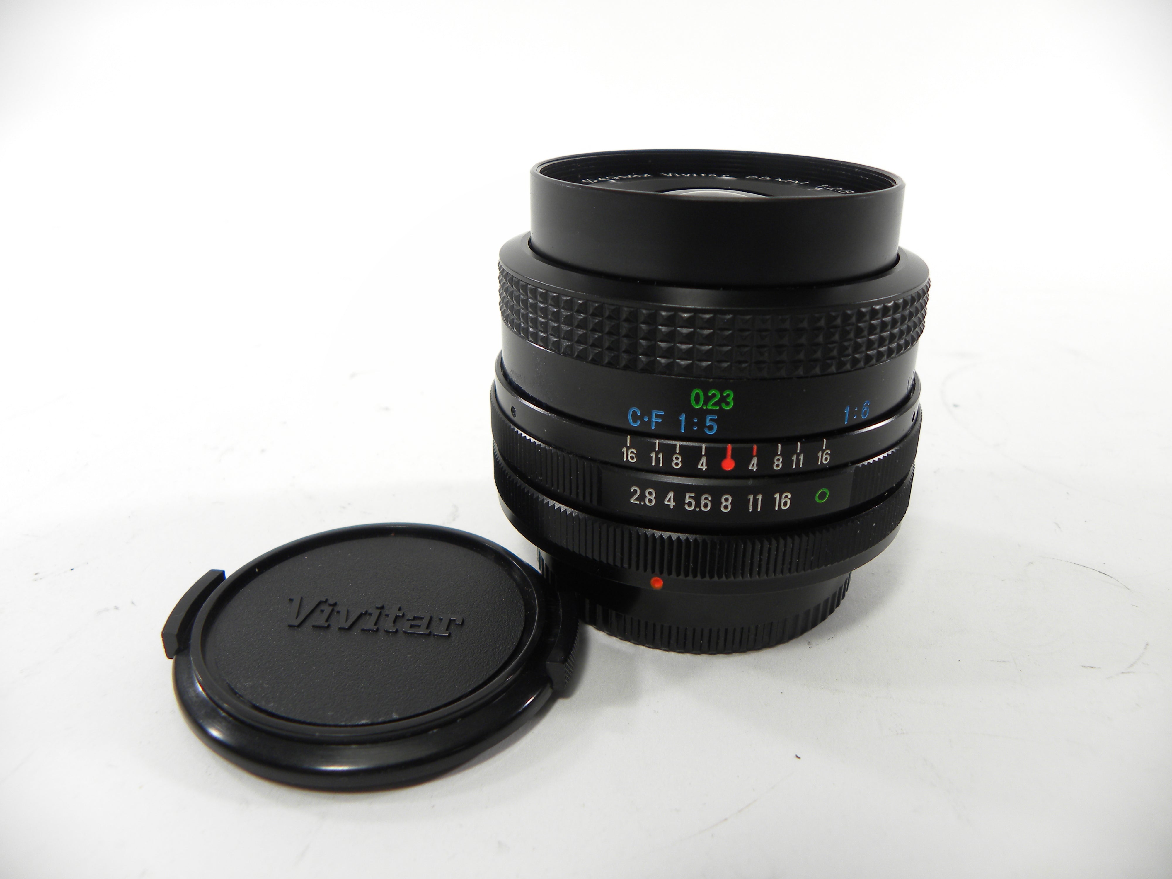 Vivitar MC Close Focus Wide Angle 28mm f2.8 Canon FD Mount