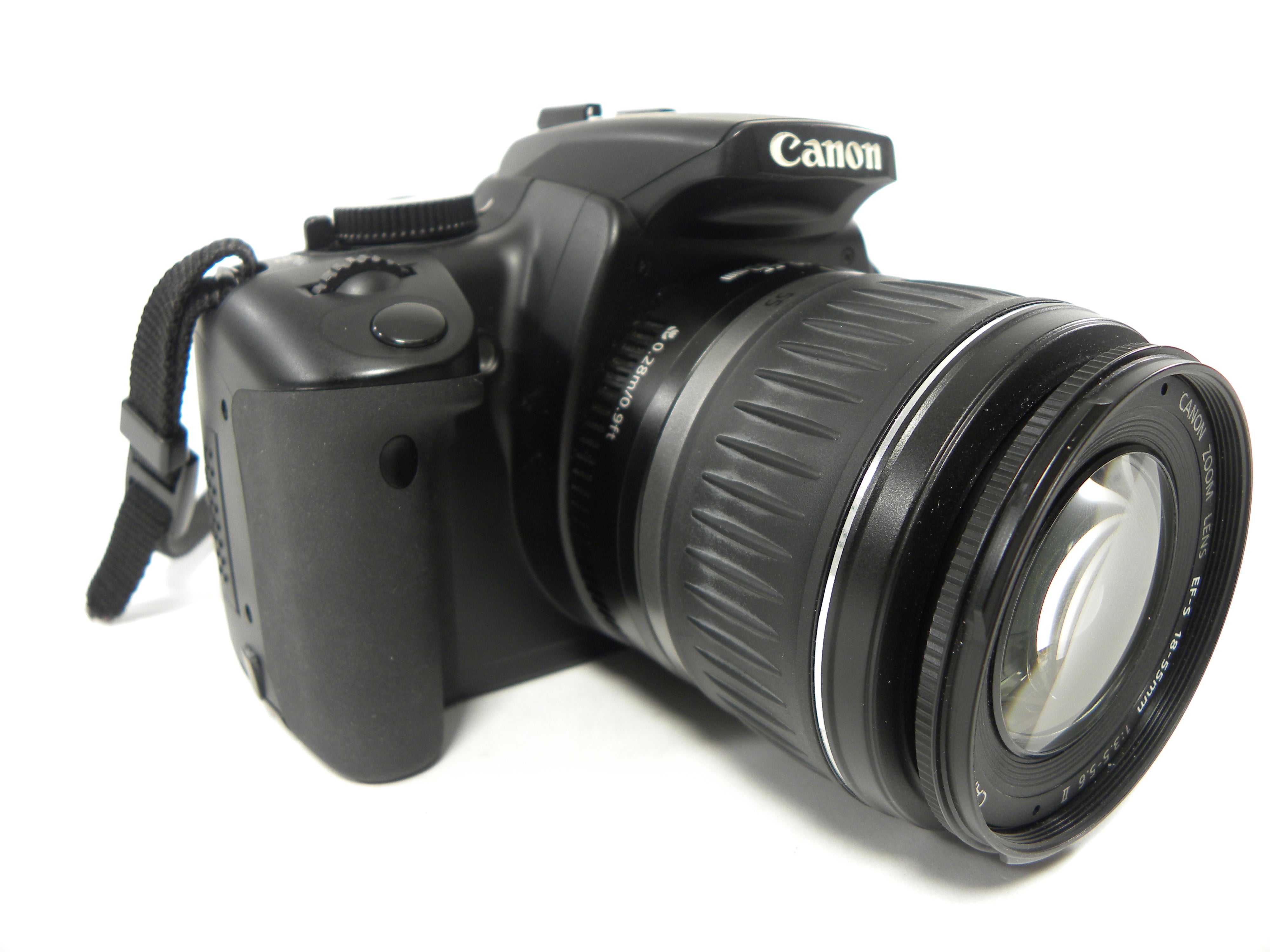 Canon EOS XTi 10.1mp Digital SLR w/EF-S 18-55mm f3.5-5.6 II AS IS NO Returns!