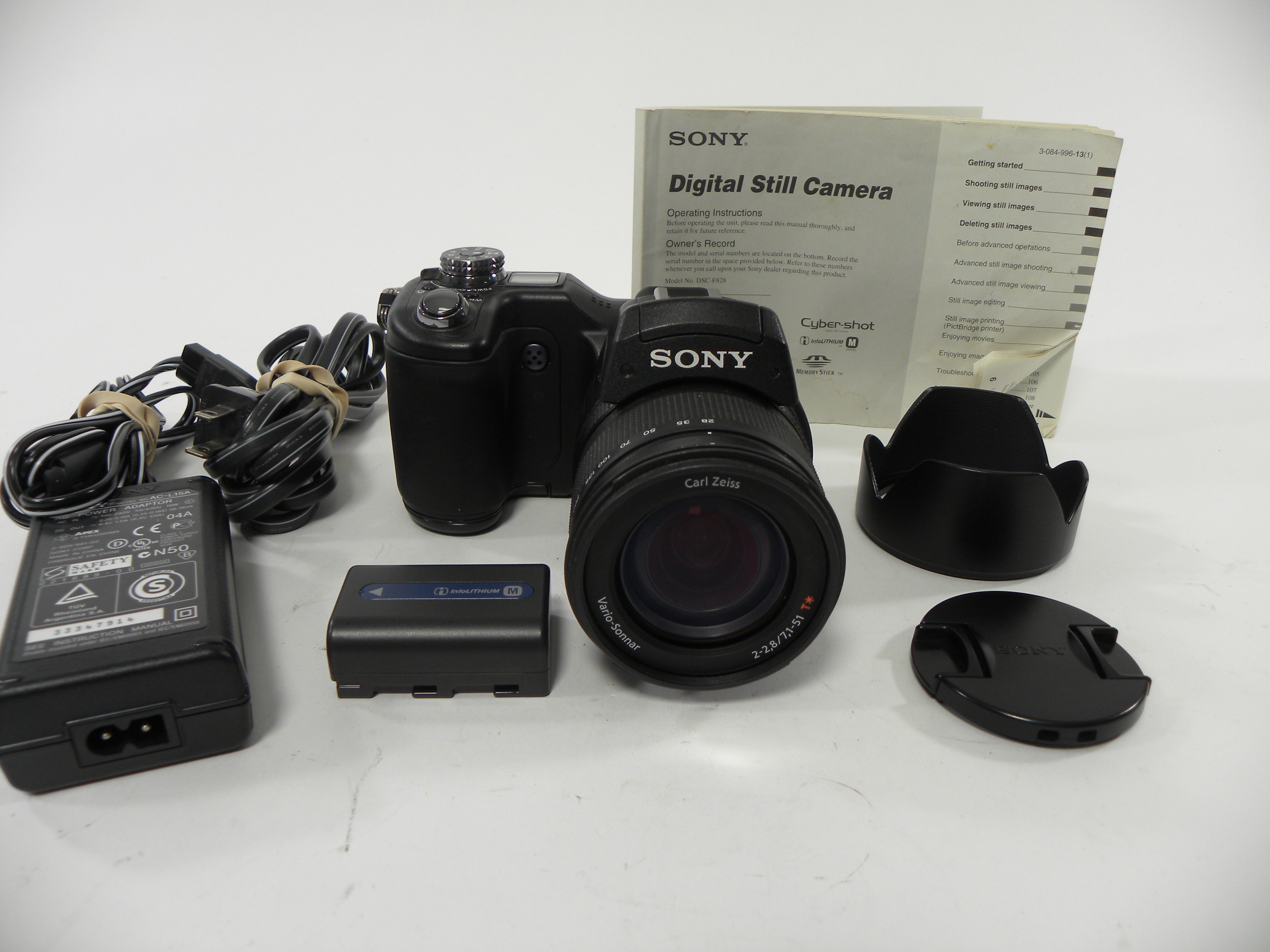 Sony Cyber Shot DSC-F828 8.0mp Digital Still Camera
