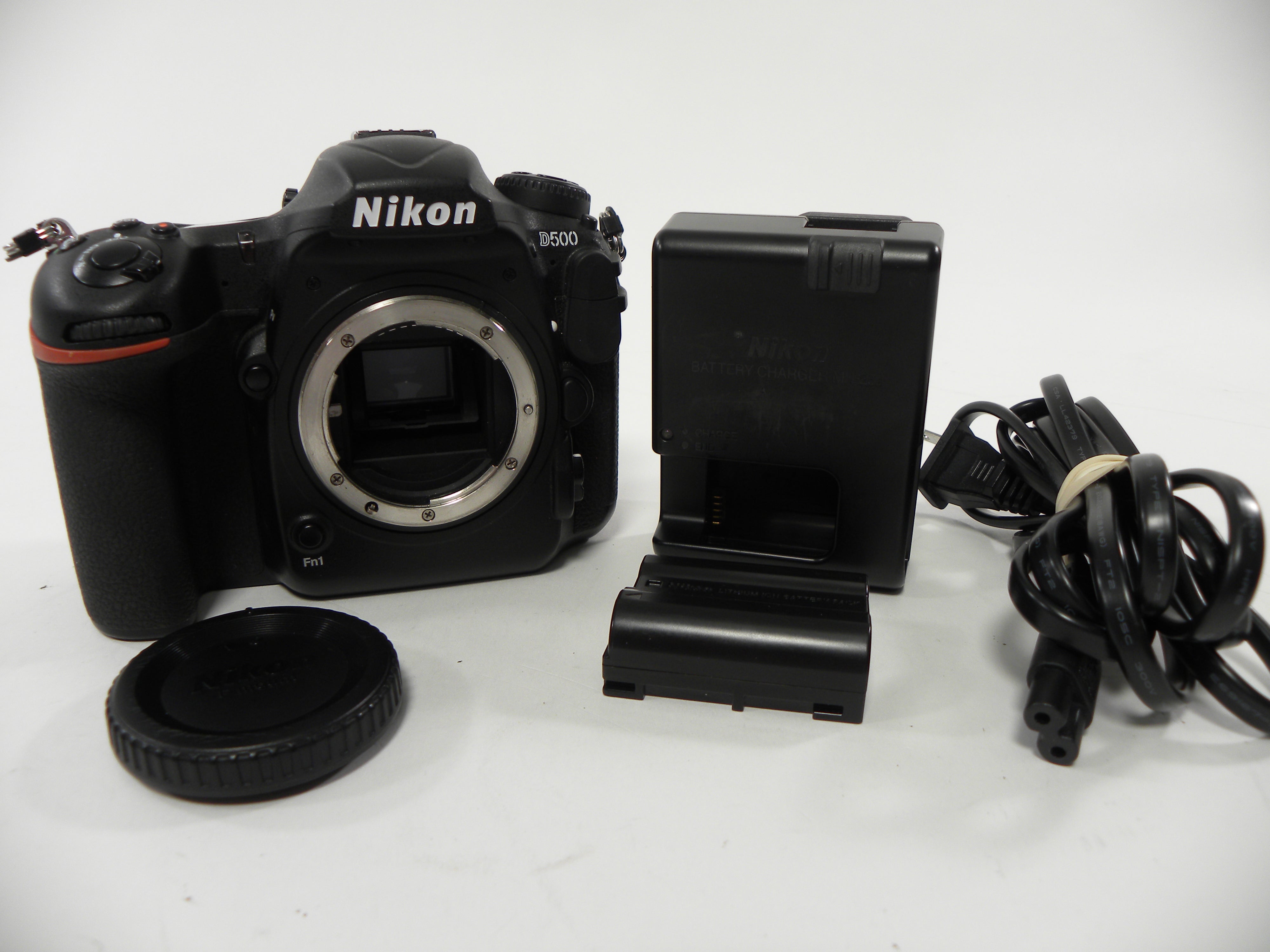 Nikon D500 24.3mp Digital SLR Body Only Shutter Ct. 287,612