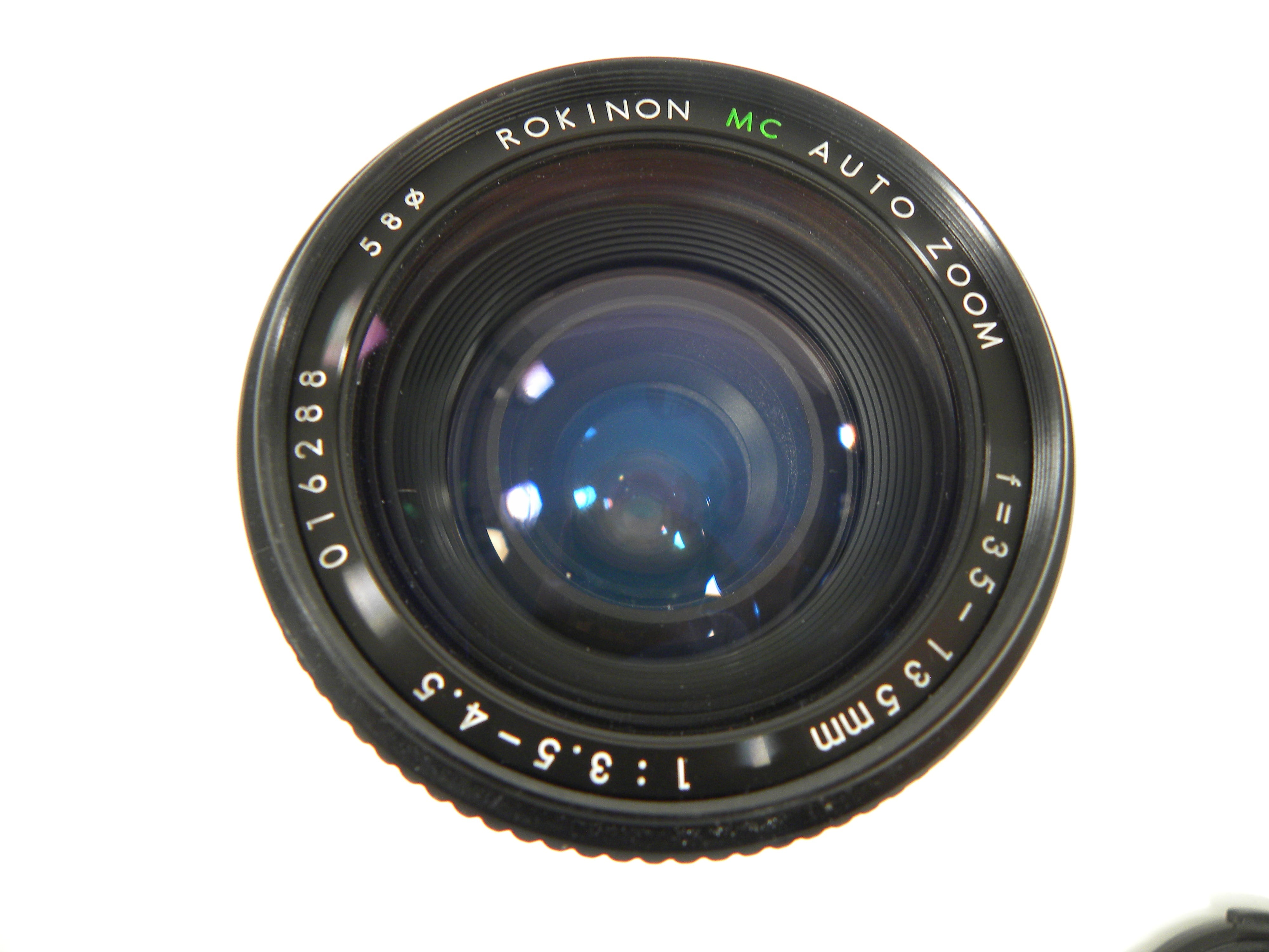 Rokinon MC Auto Zoom 135mm f3.5-4.5 PK Mount