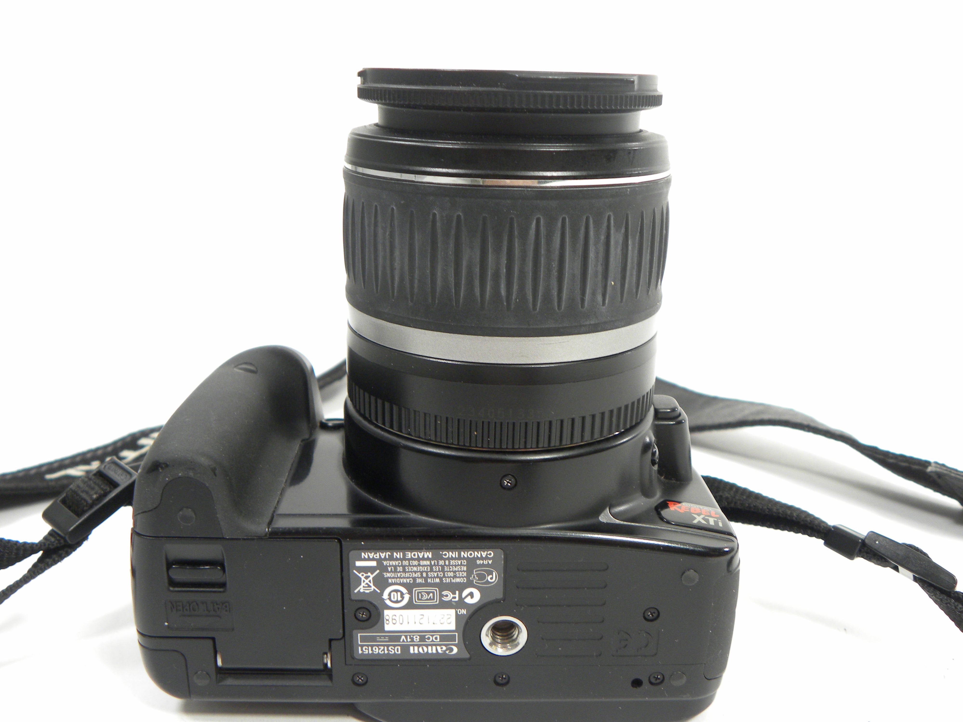 Canon EOS Rebel XTi 10.1mp Digital SLR w/EF-S 18-55 II