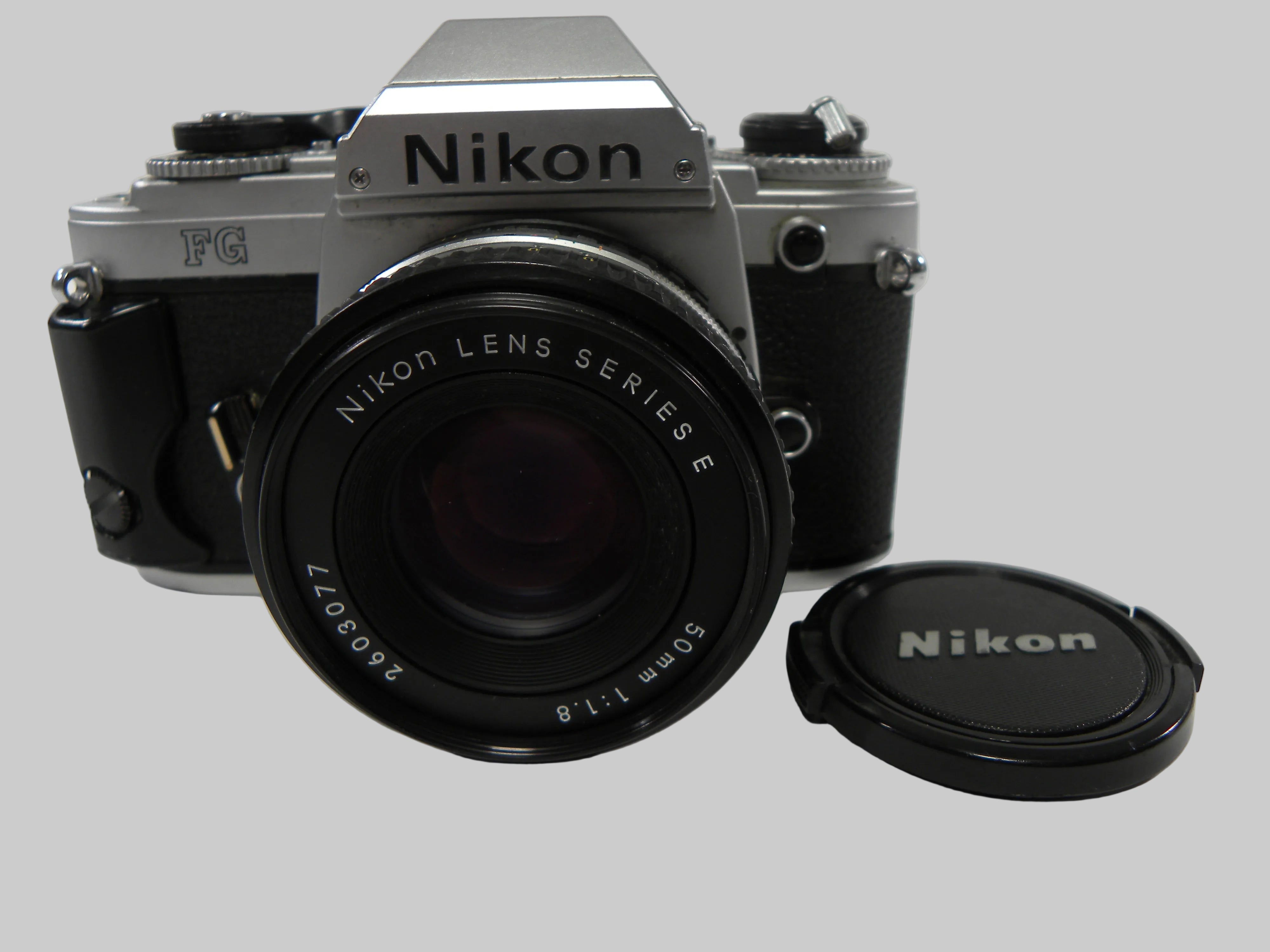 Nikon FG 35mm SLR w/Series E 50mm f1.8