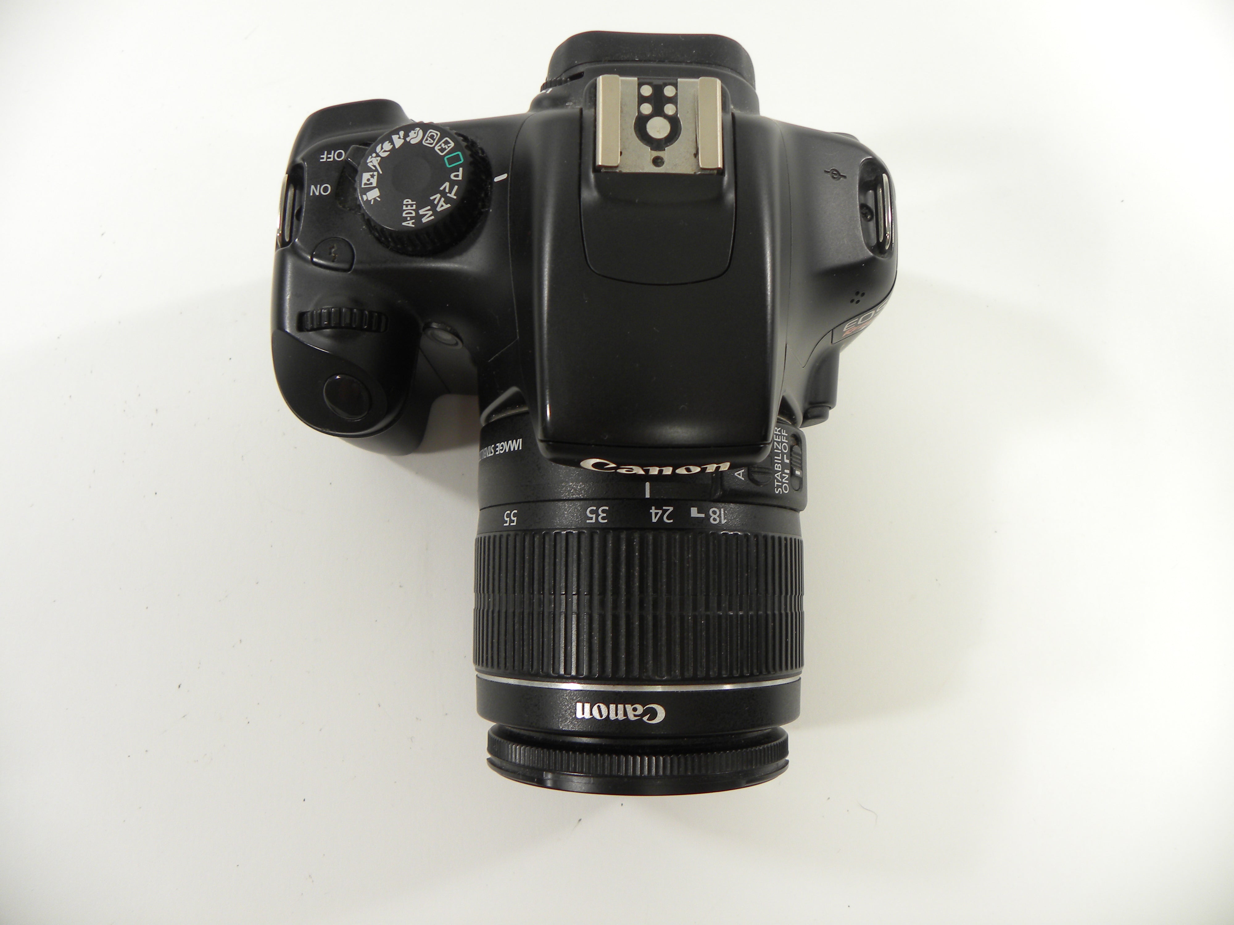 Canon EOS T3 12.2mp Digital SLR w/EF-S 18-55mm IS II Shutter Ct. 8,945 AS IS