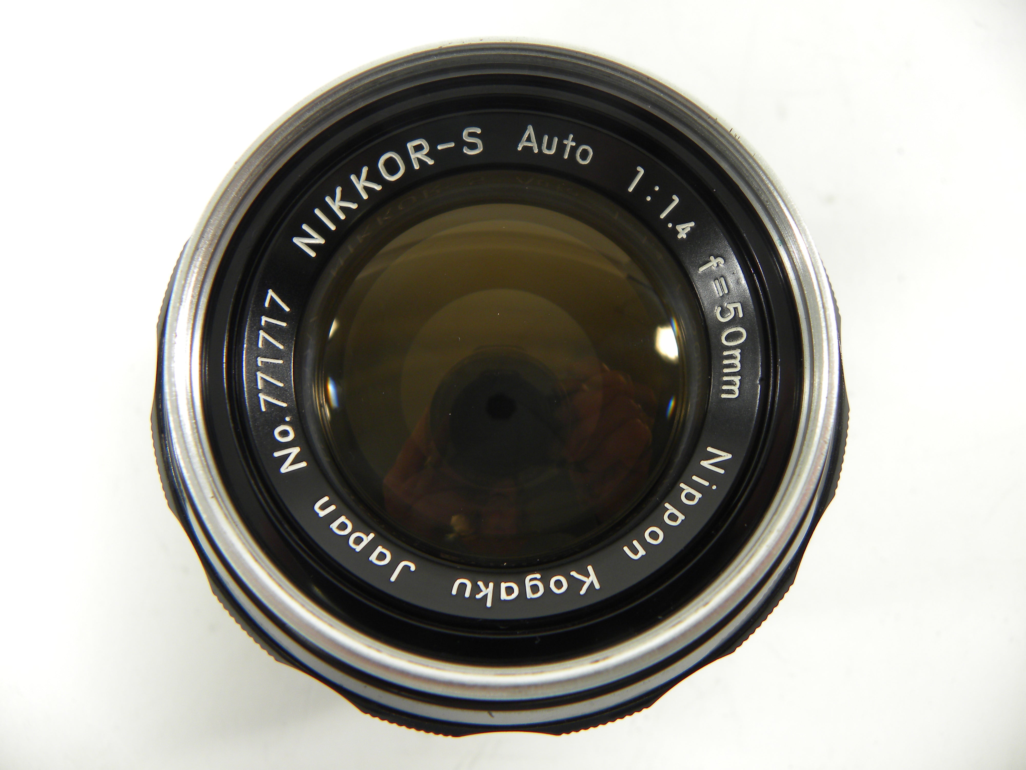Nikon 50mm f/1.4 Nikkor-S Nippon Kogaku Non-AI F Mount Lens