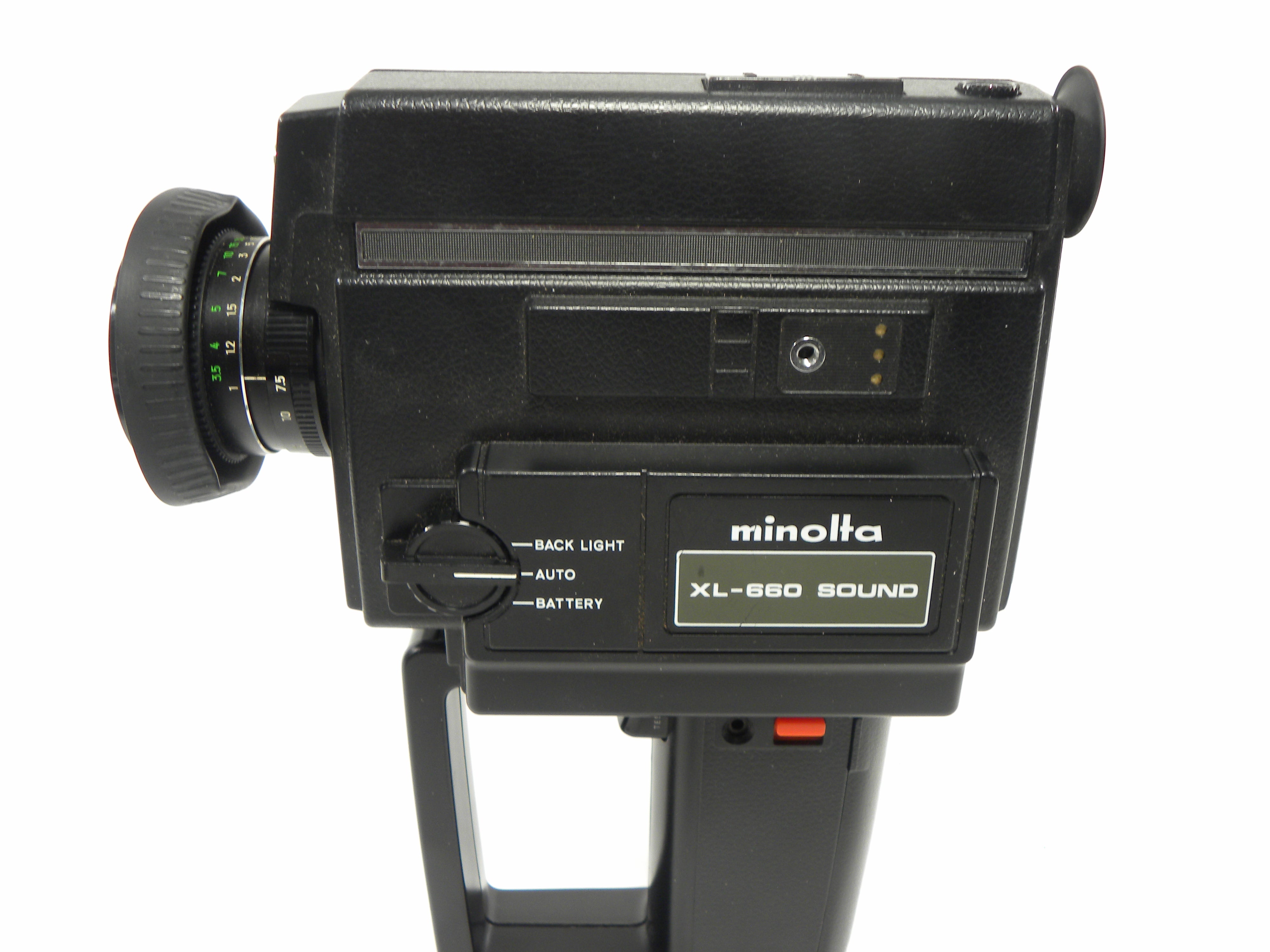 Minolta XL-660 8mm Sound Video Camera UNTESTED!