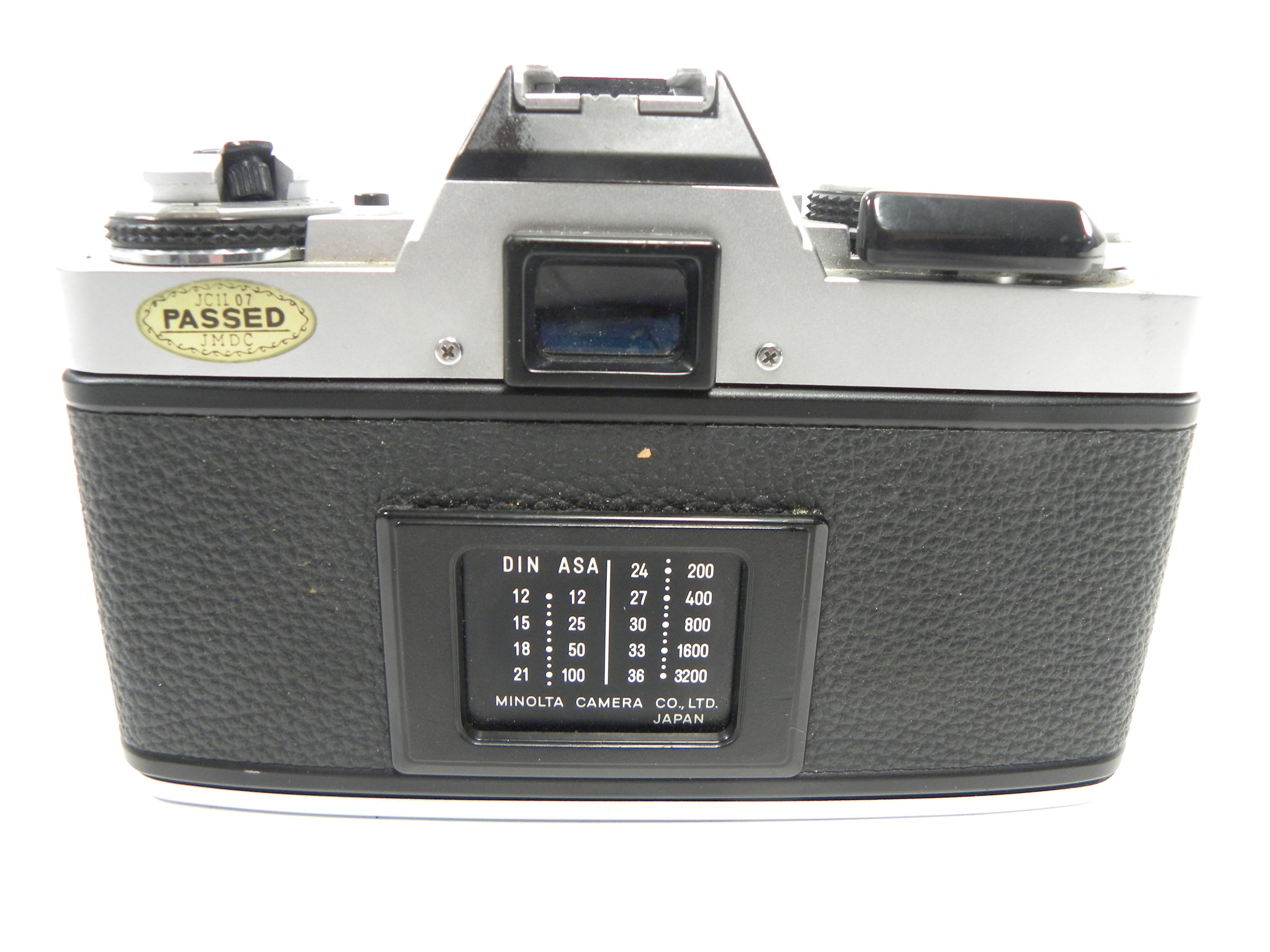 Minolta XG-M 35mm SLR w/MD Rokkor-X 50mm f1.7