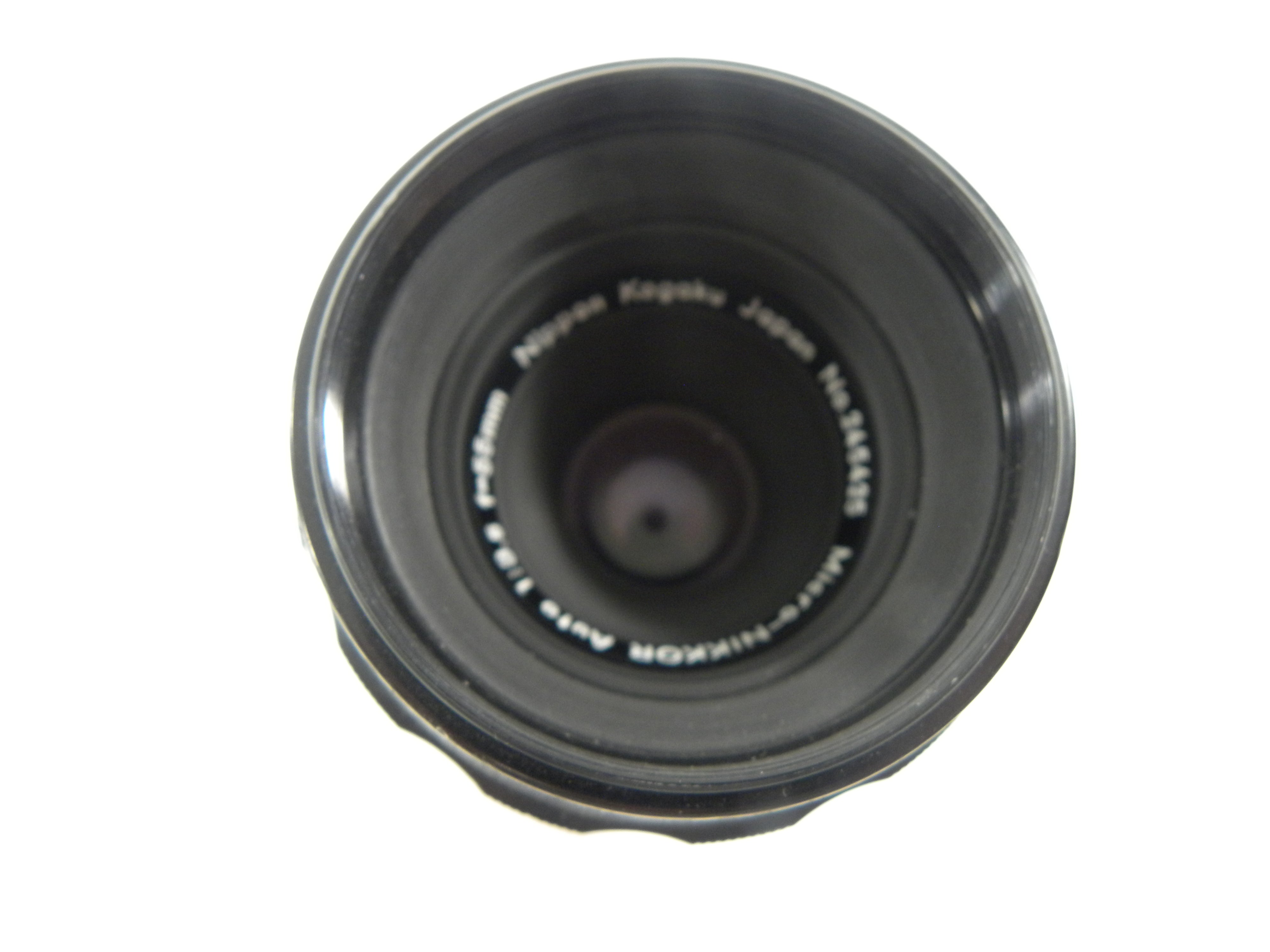 Nikon Micro-Nikkor Auto 55mm f3.5 F Mount Nippon Kogaku