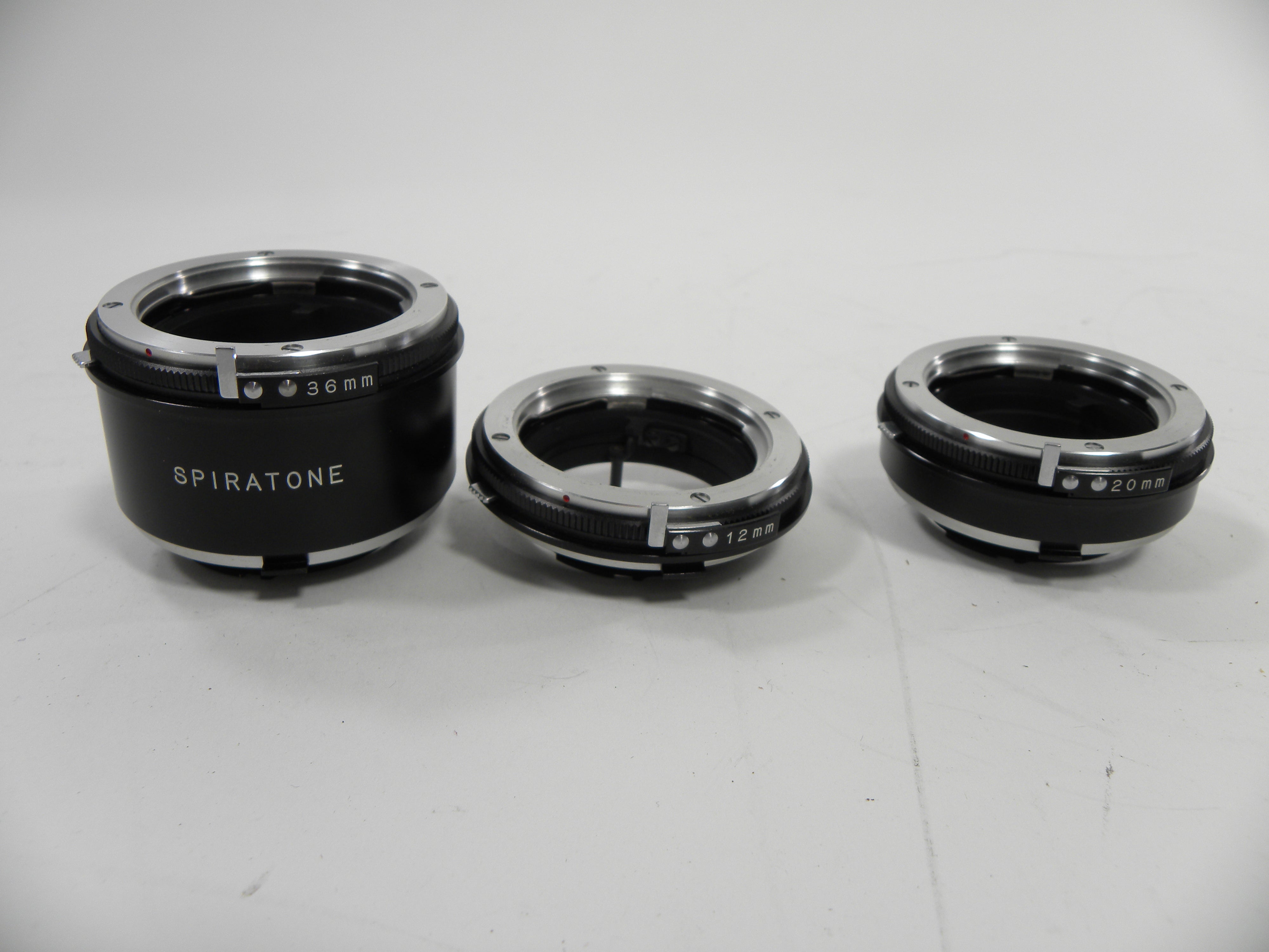 Spiratone Automatic Extension Tube Set for Minolta