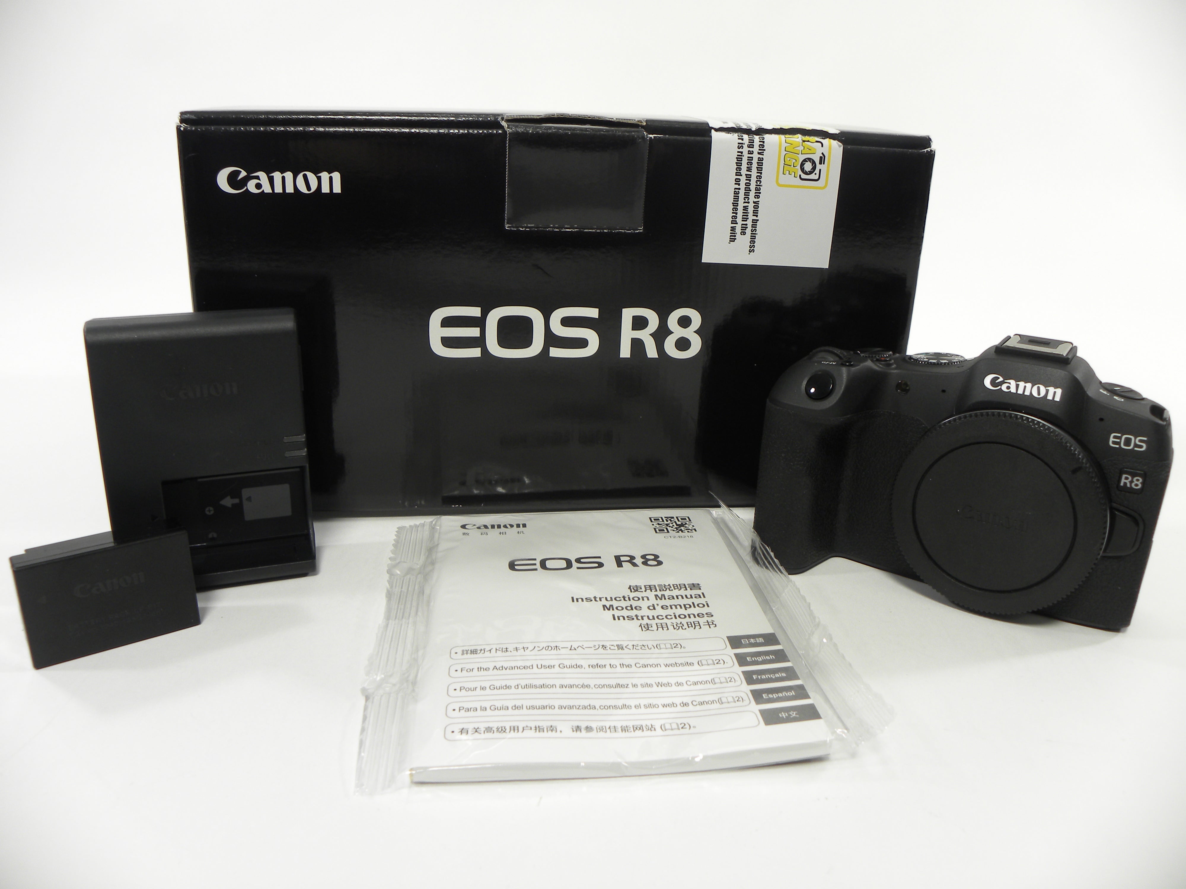 Canon EOS R8 24.2mp Digital Mirrorless Camera Body Only Shutter Ct. 5000