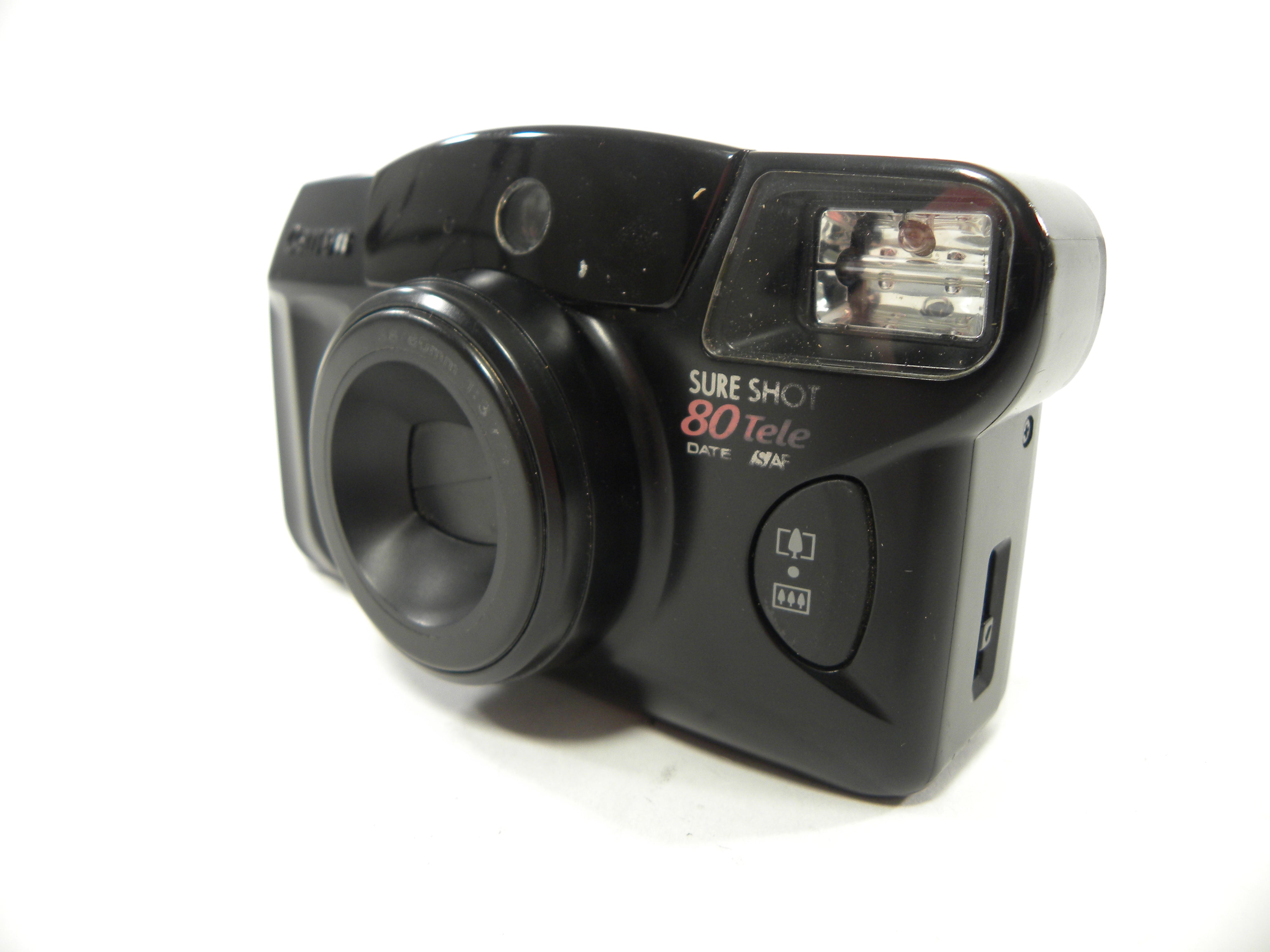 Canon Sure Shot 80 Tele Date 35mm camera