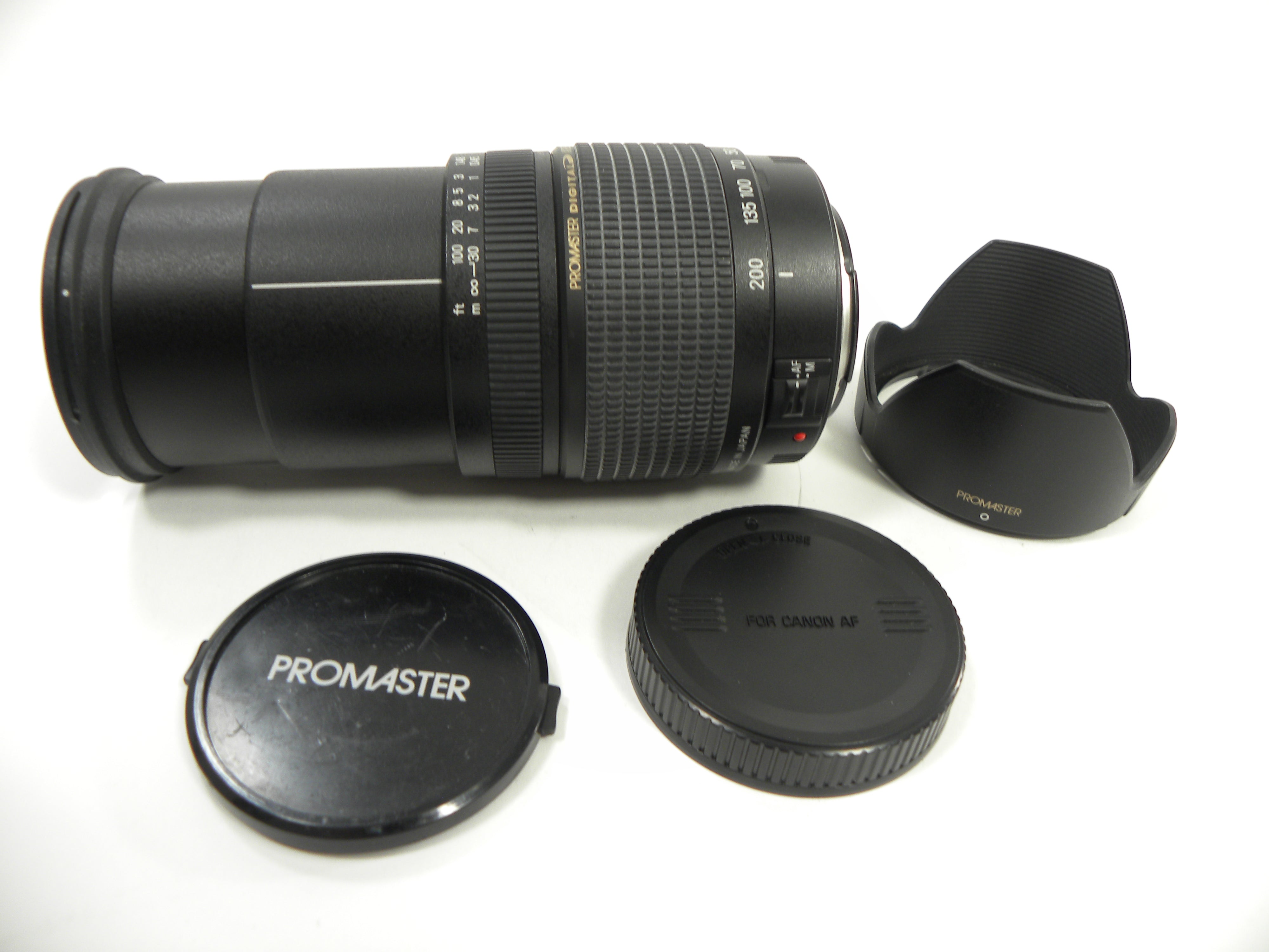 Promaster Digital XR EDO AF LD IF 18-200mm f3.5-6.3 Canon EF Mount