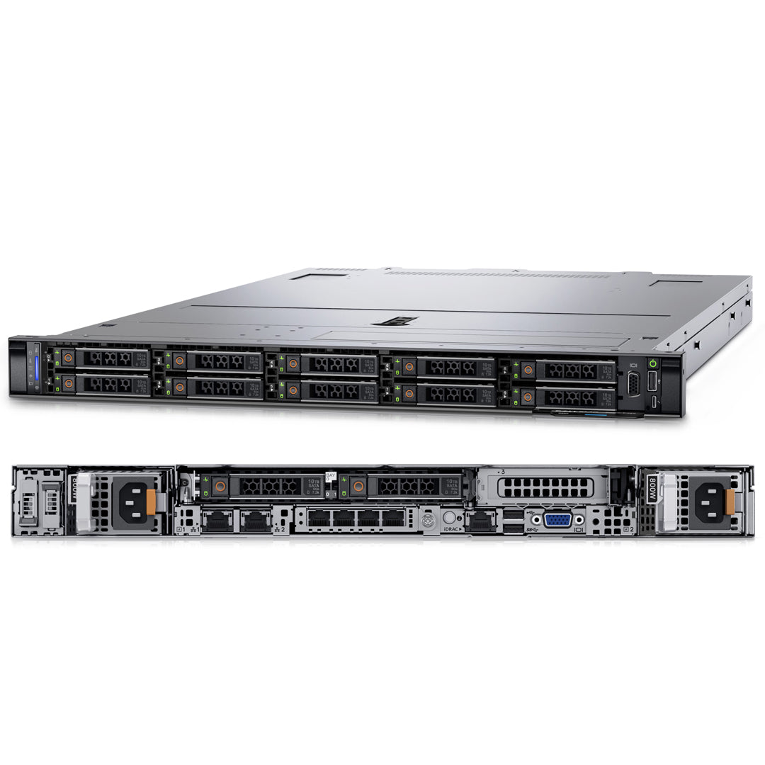 10x 2.5" (SAS/SATA/NVMe) Rack Chassis | Refurbished Dell PowerEdge R650