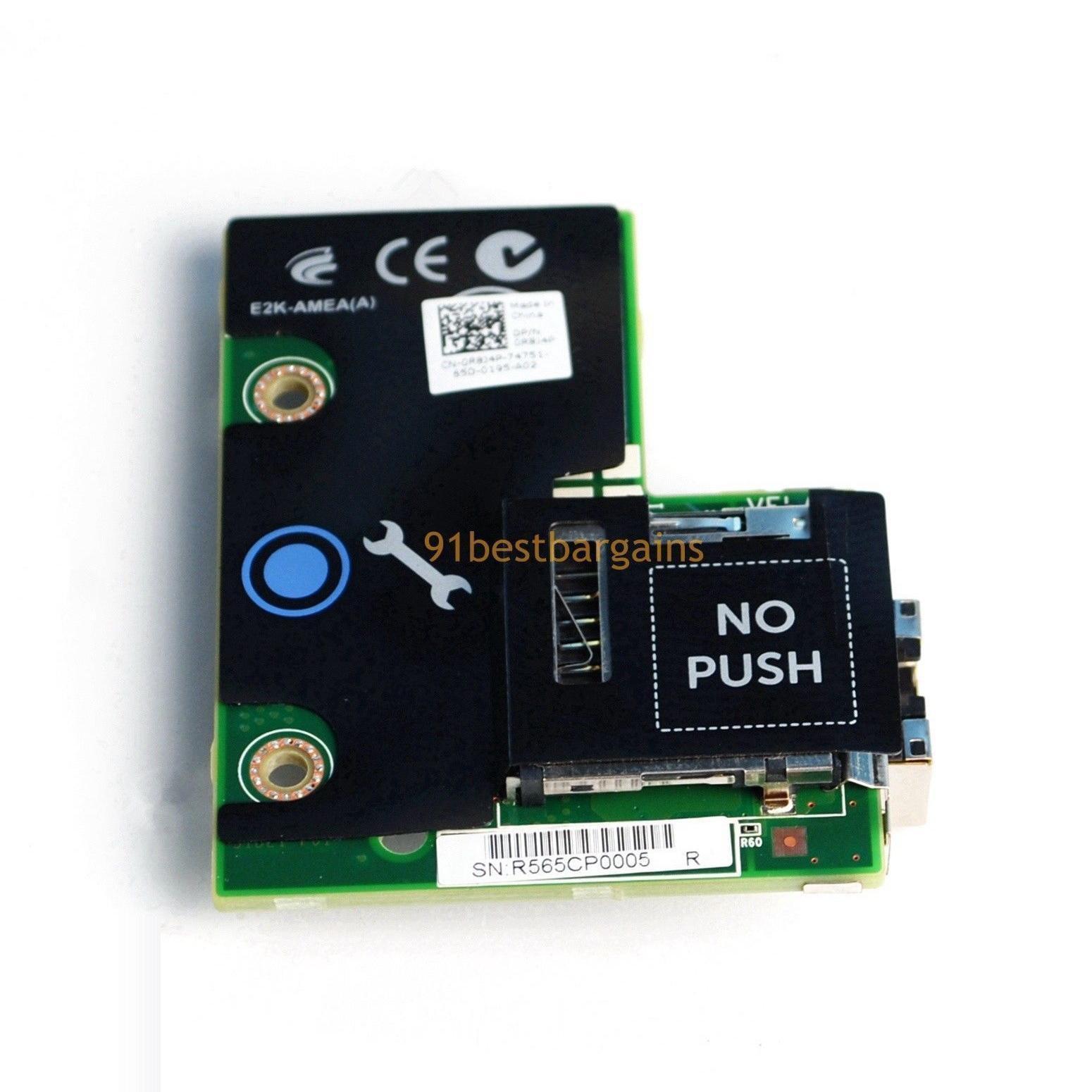 Dell iDRAC7 Enterprise Remote Access Card For PowerEdge R220 R8J4P 0R8J4P 699907847889